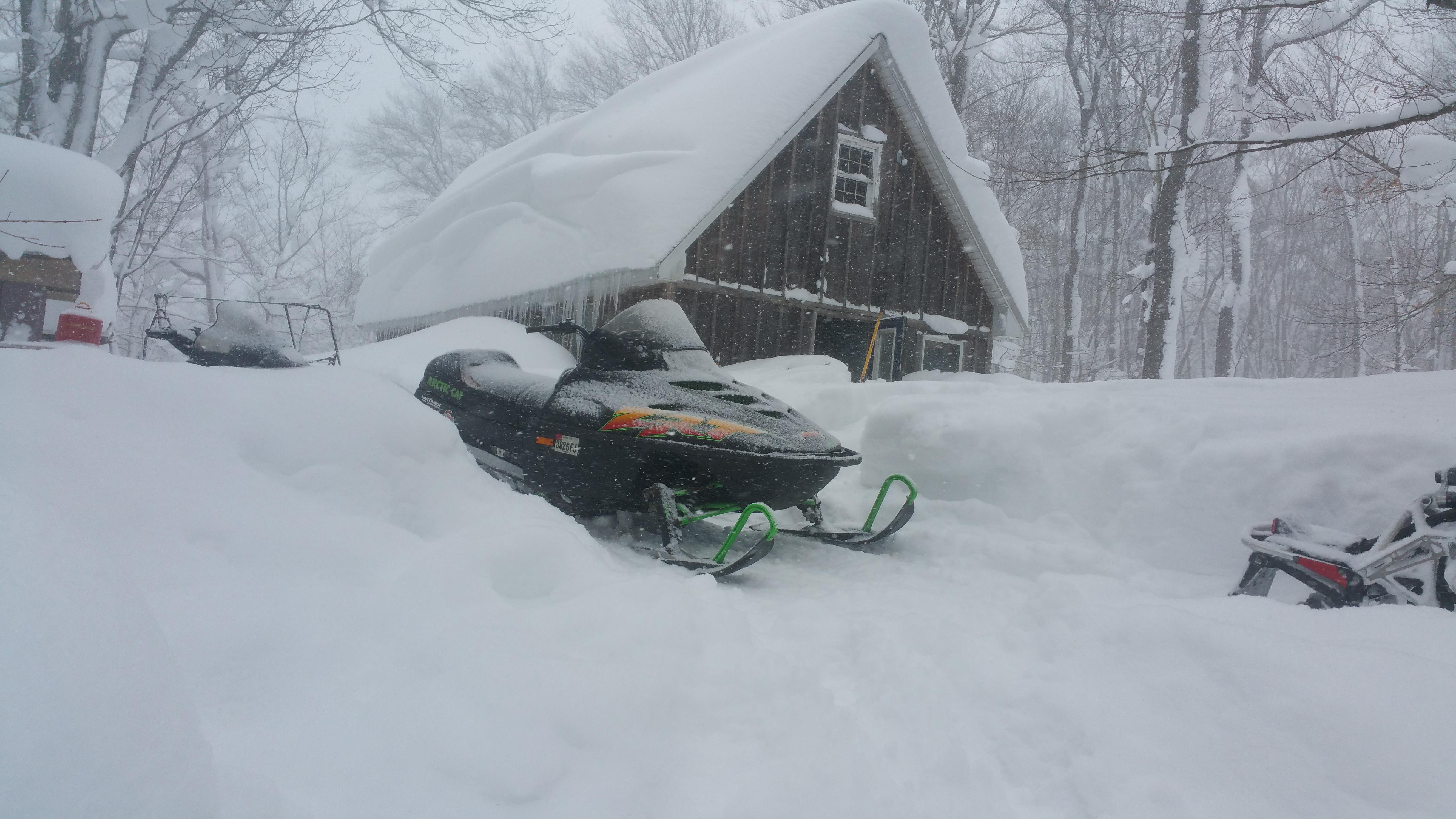 Tug hill NY. Feb 2017 r/snowmobiling