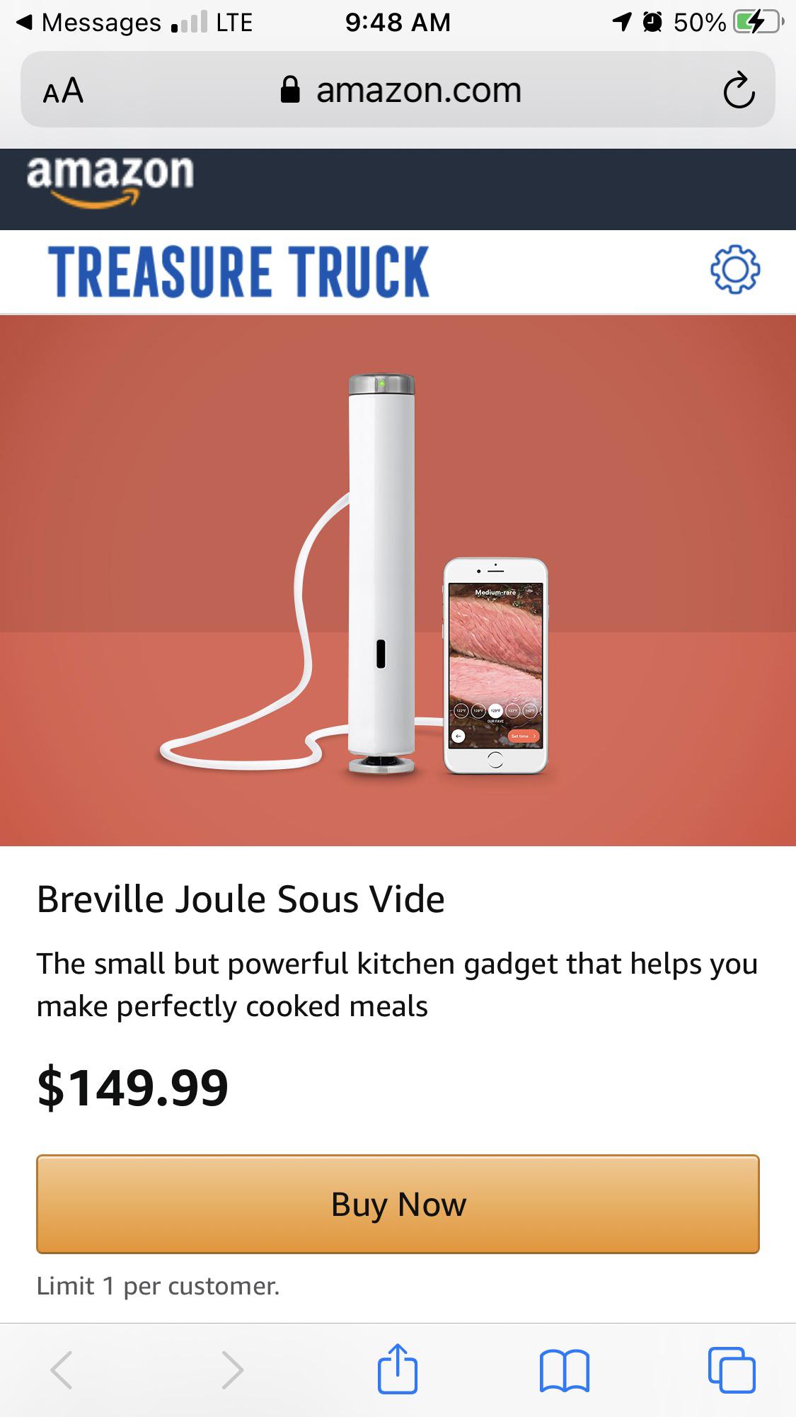 Amazon treasure truck today! r/sousvide