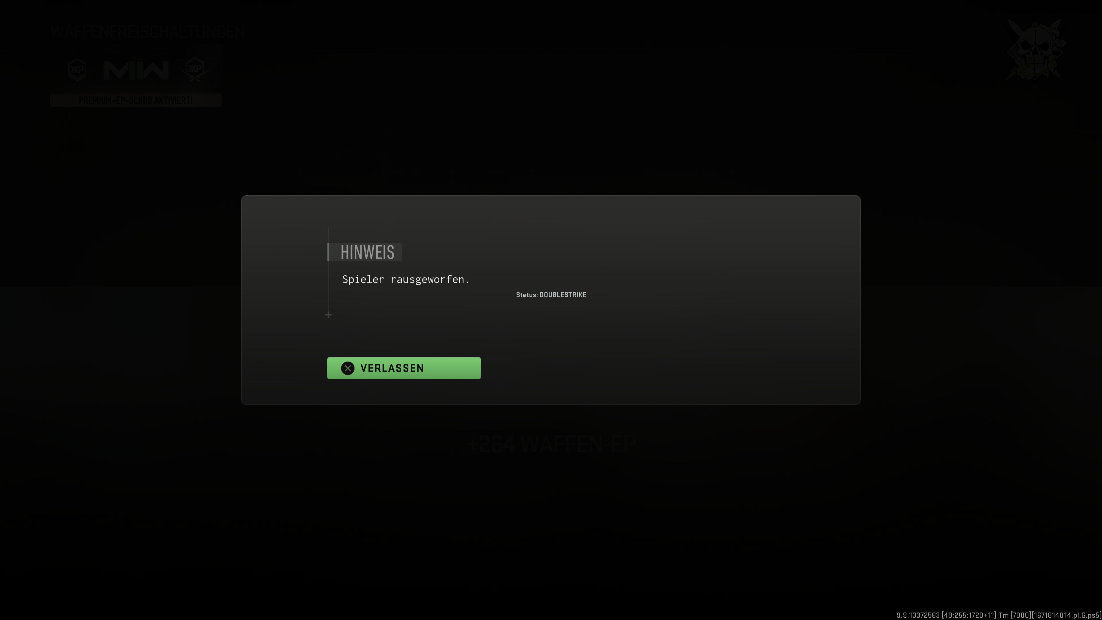 got kicked after reviving what does "double strike" mean? r/DMZ