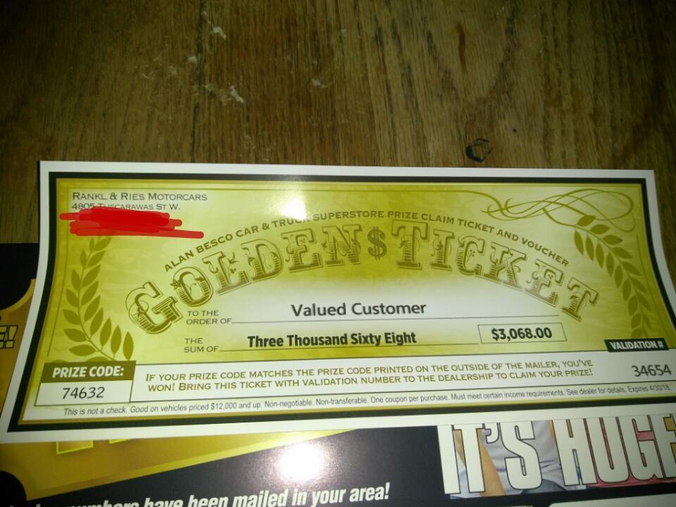 God I love car dealership scams in the mail r/Scams