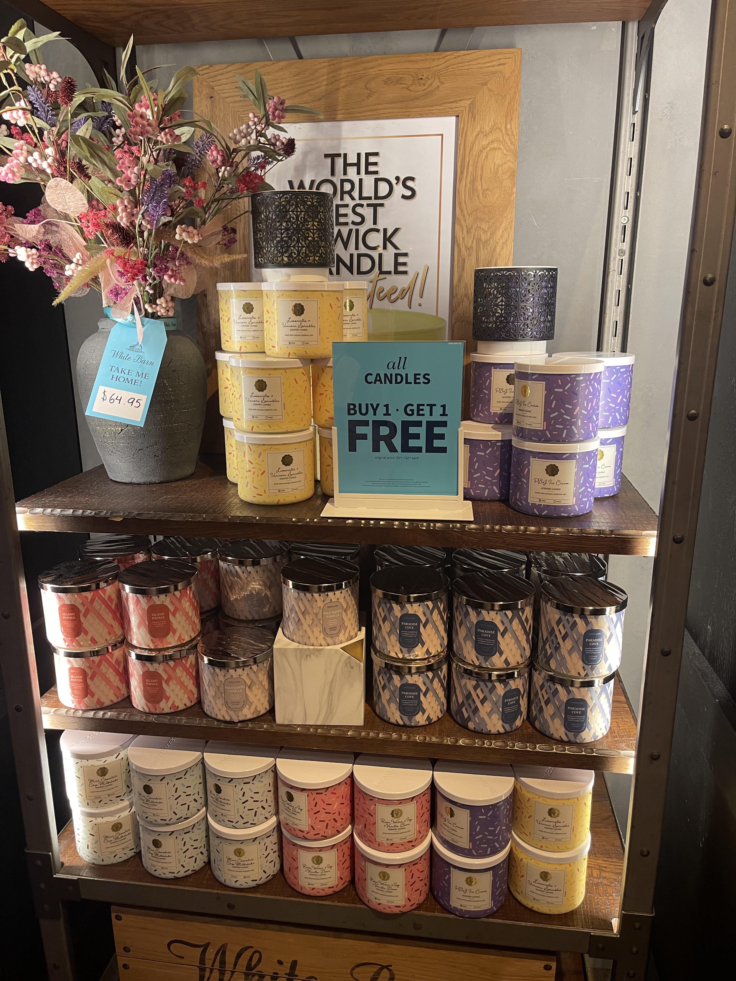 Candle SightingsHouston,TX Shoppers Looking for PB&J, Limoncello & Unicorn Sprinkles, Sweet