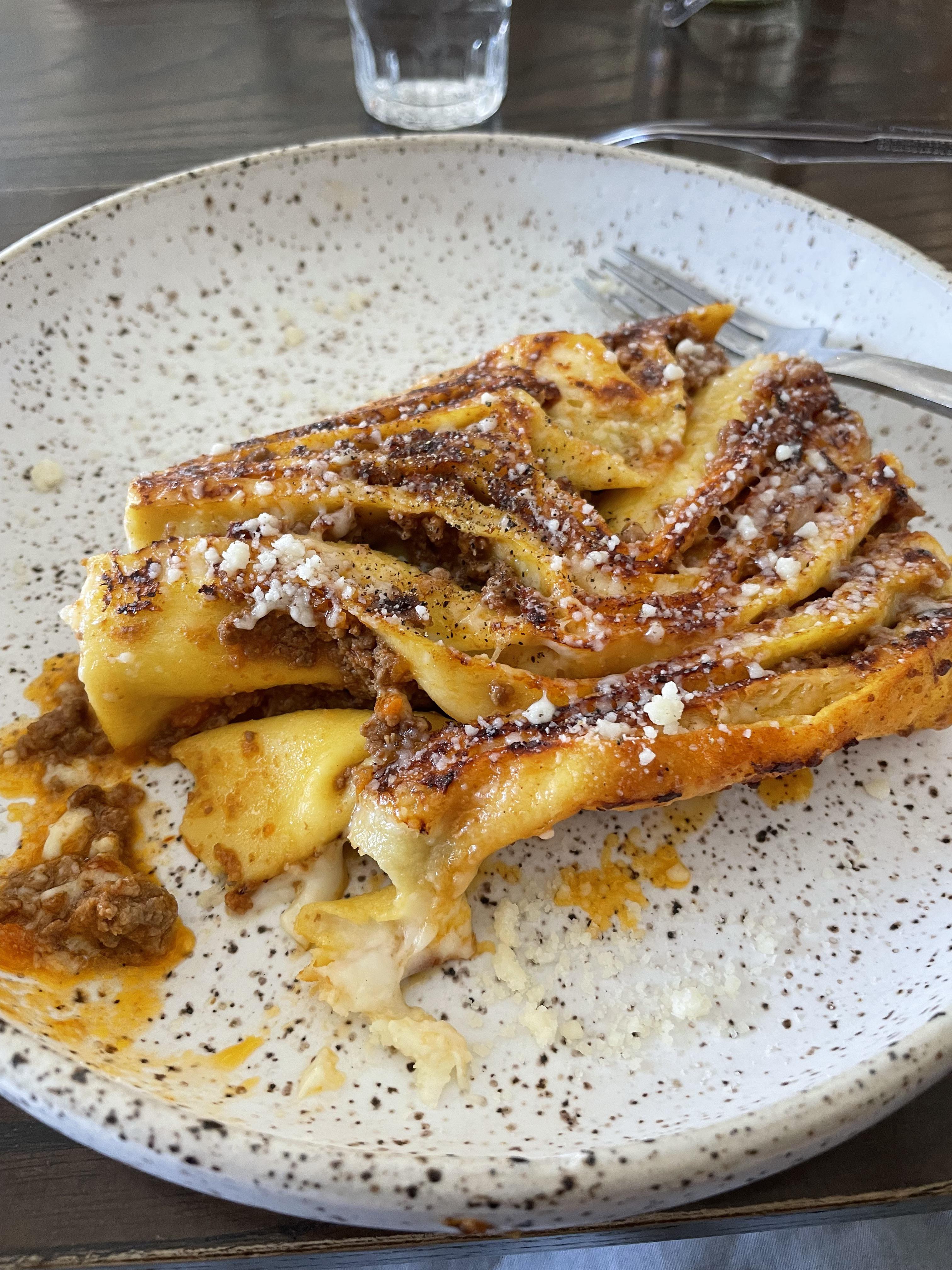 Best lasagna I’ve ever had in Vancouver! 👍👍 Livia on commercial drive