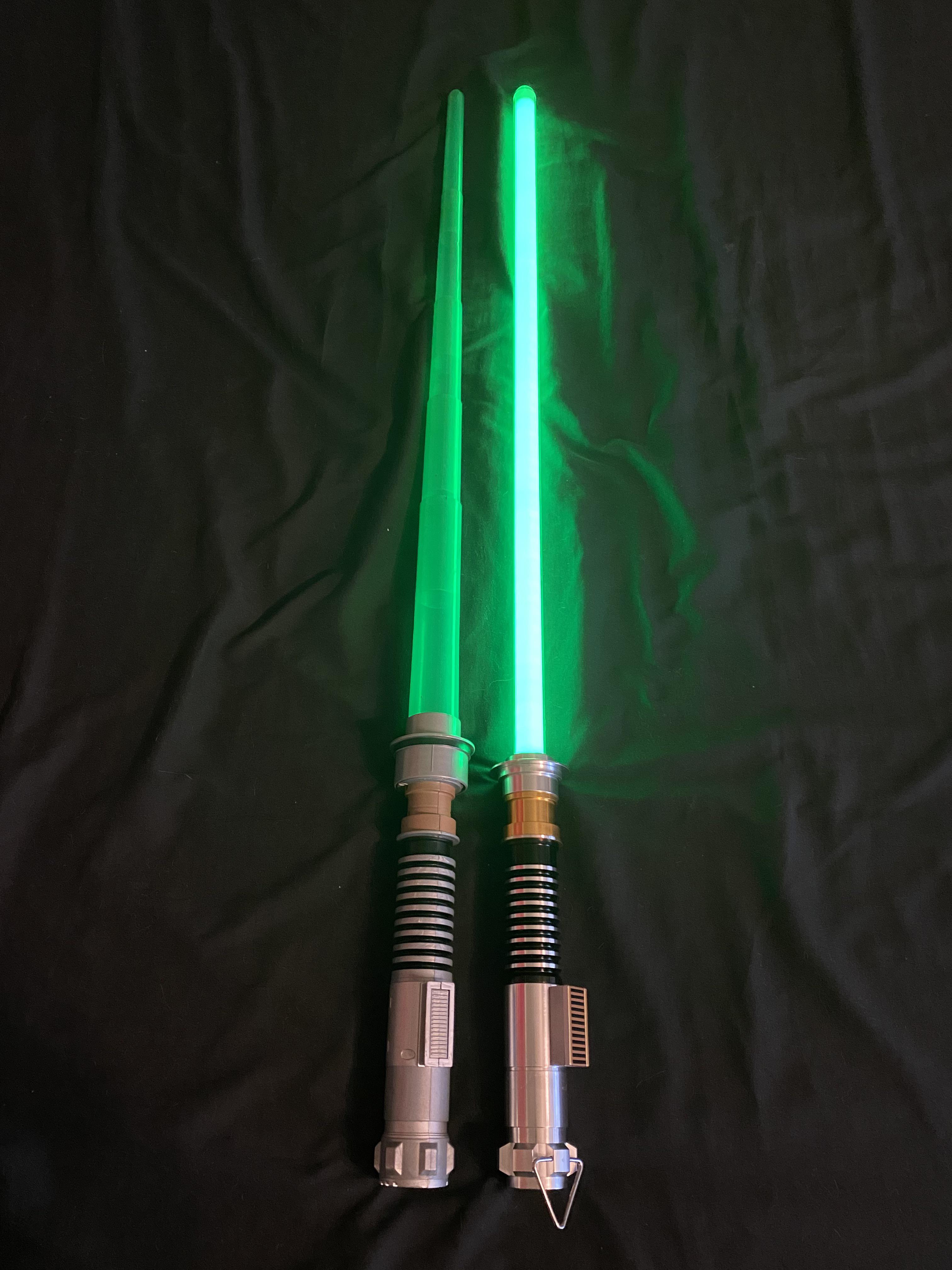 I got my first Lightsaber in 1995. 26 years later I upgraded it finally with Luke’s Lightsaber