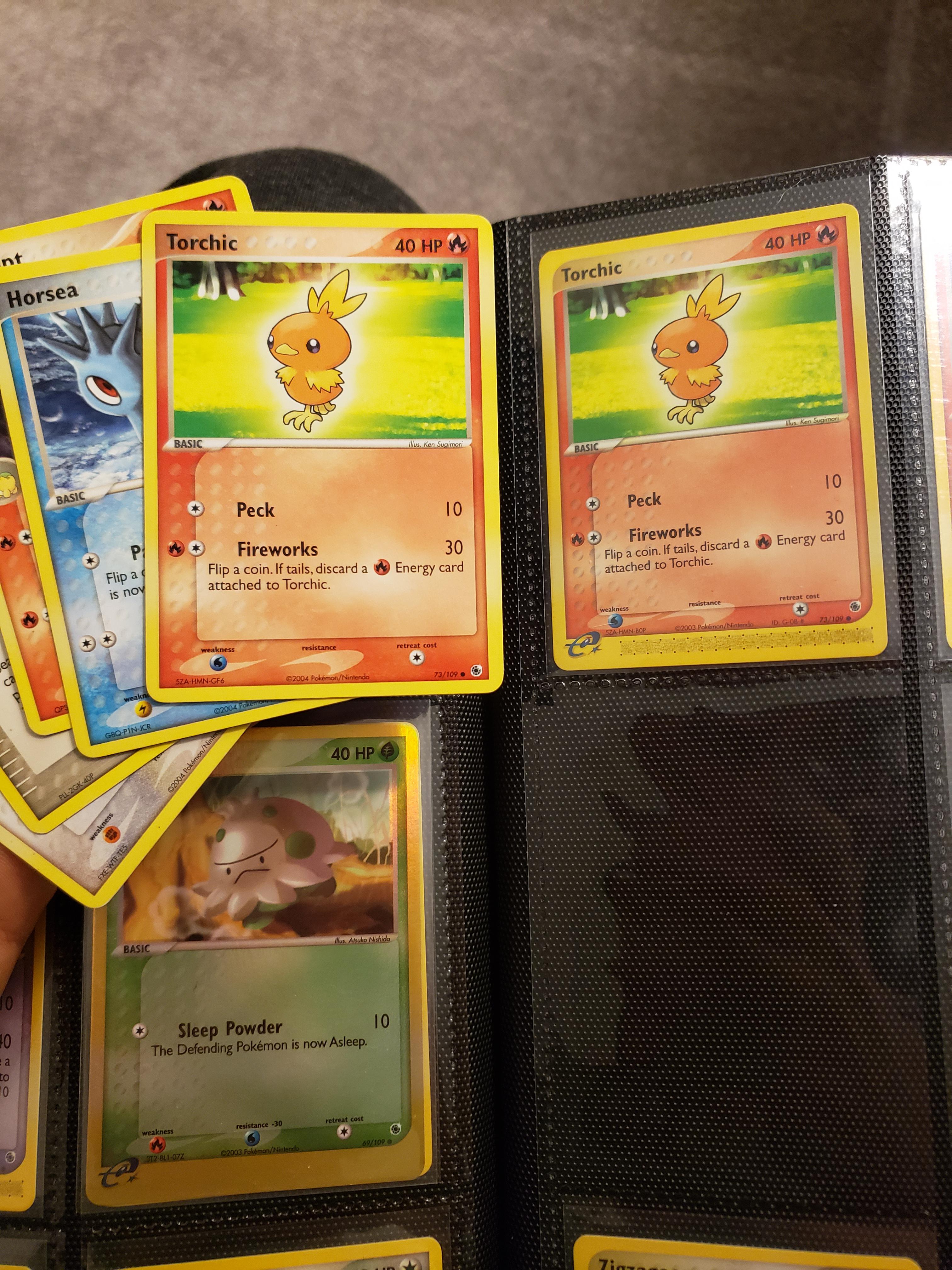 Why did Pokemon drop the eseries look for the same set? Looks like R&S
