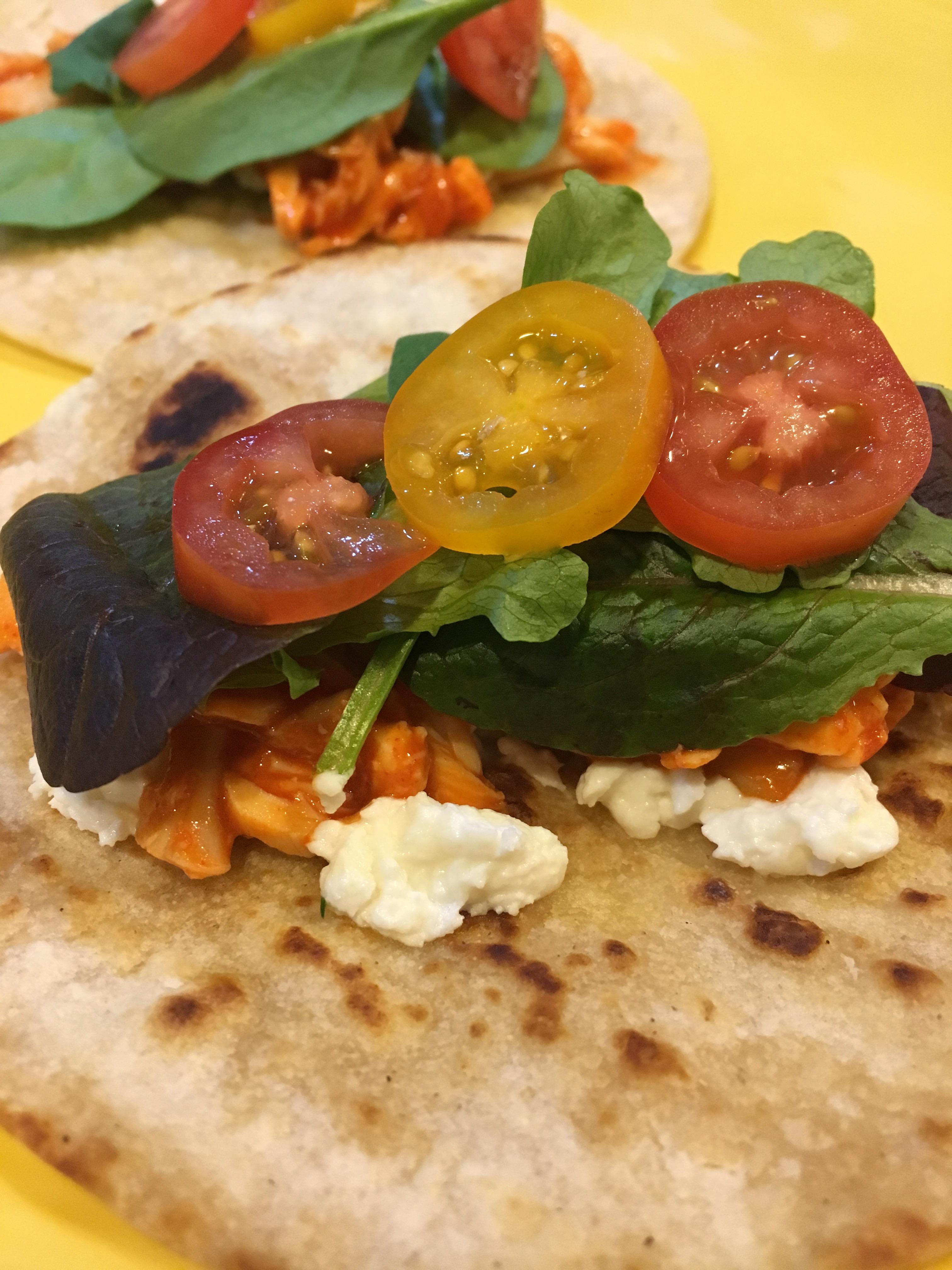Buffalo Chicken Tacos w/ Goat Cheese [4032x3024] [OC] r/FoodPorn