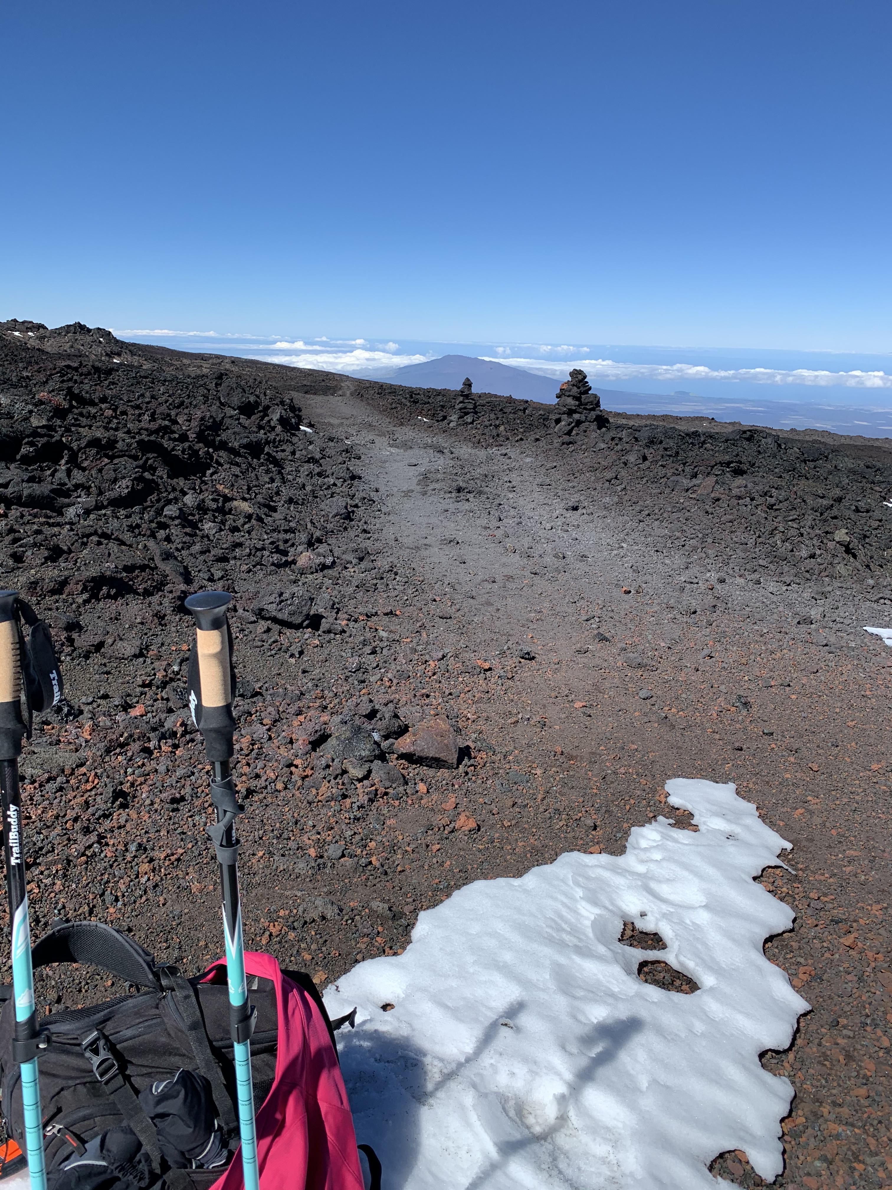 Most people go to Hawaii for the beaches. I hiked Mauna Loa (13,861