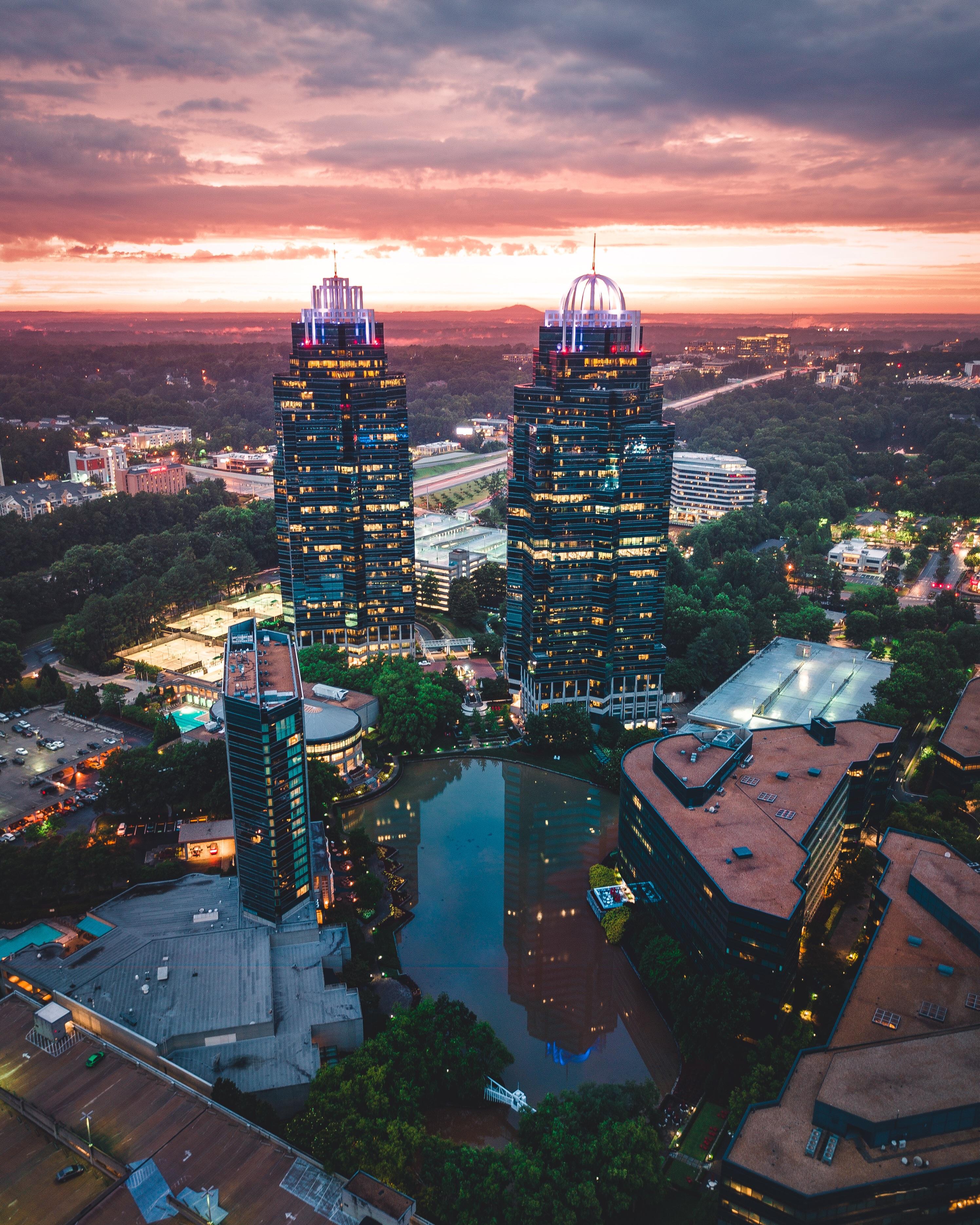 I took a cool photo of the king and queen building under yesterday's