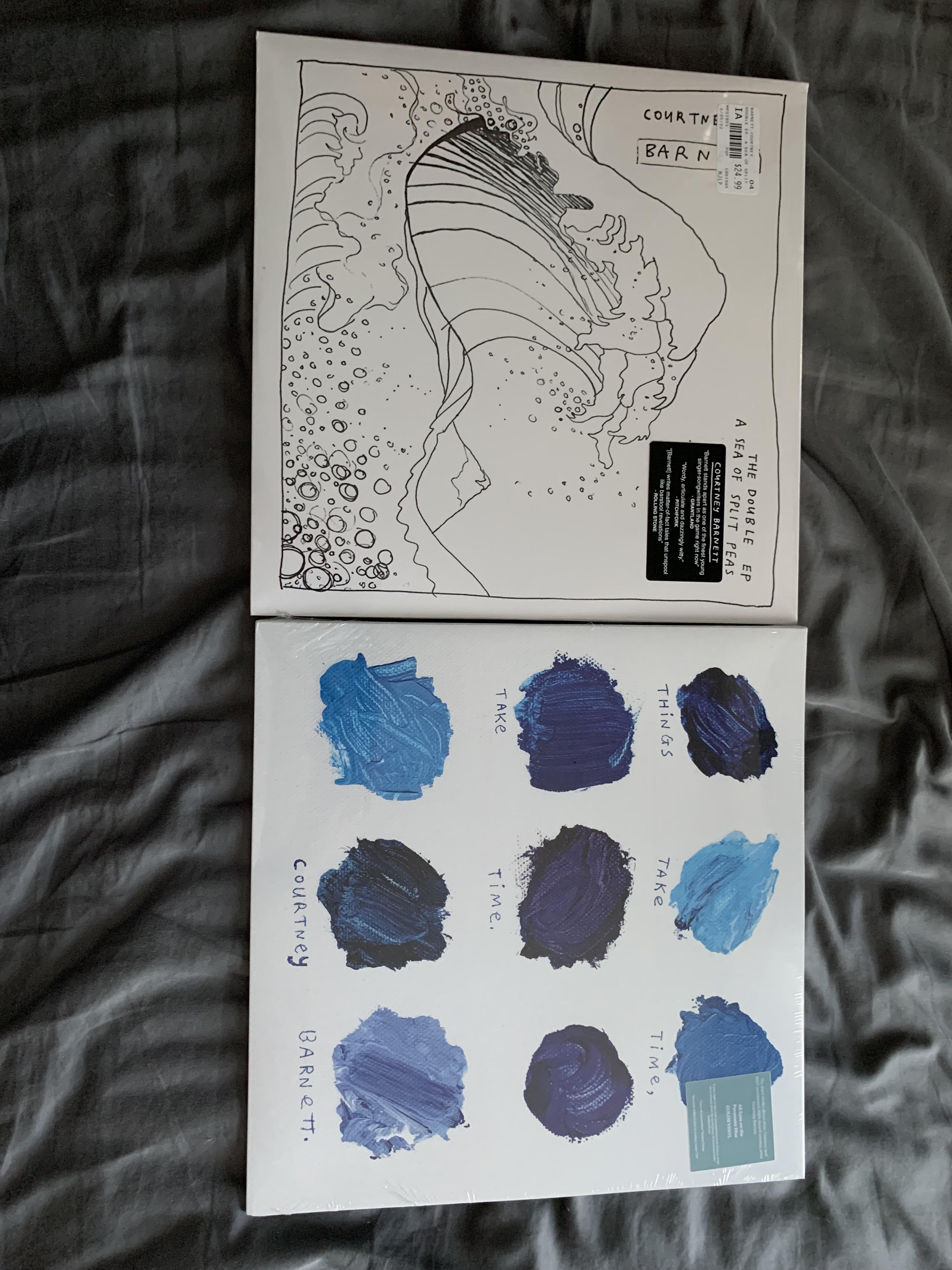 My collection of Courtney records so far