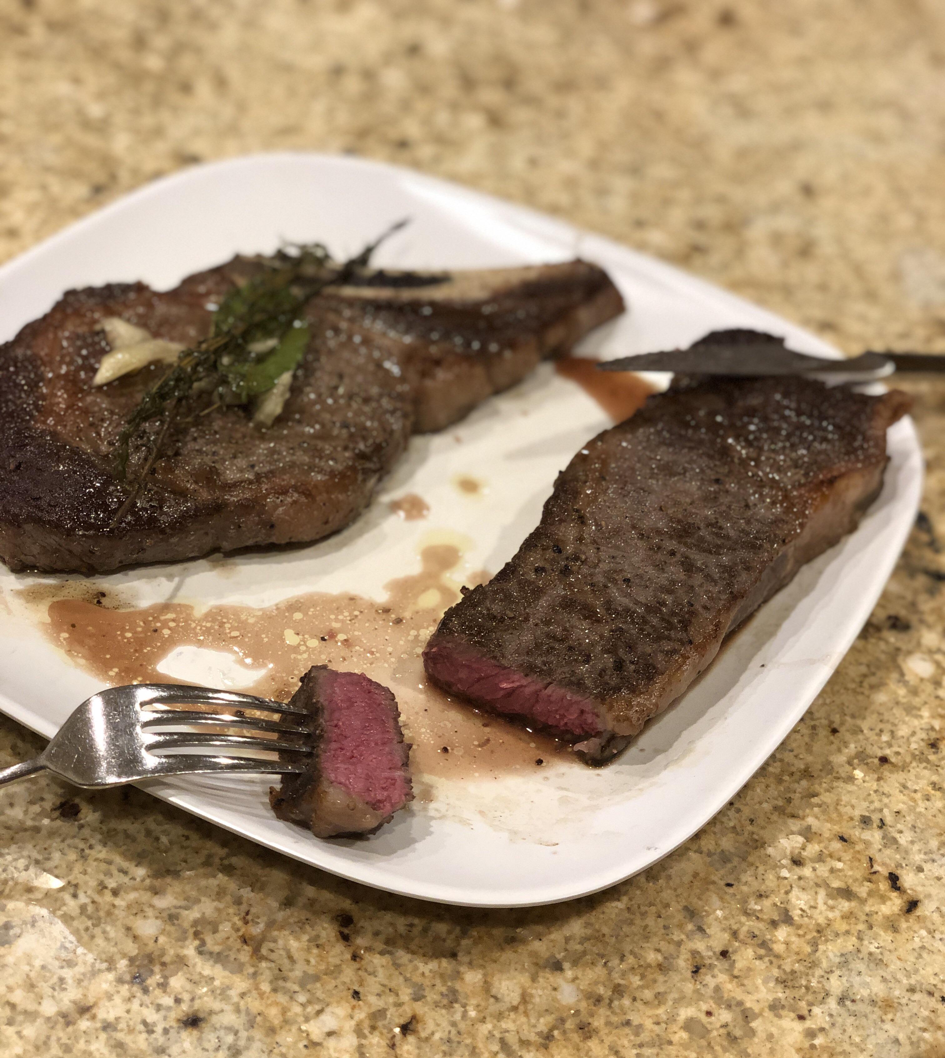 [OC] Homemade Sous Vide Wagyu Strip and Ribeye r/FoodPorn