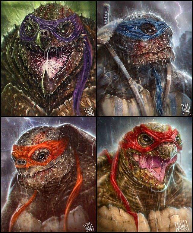 Real ninja turtles r/thanksihateit