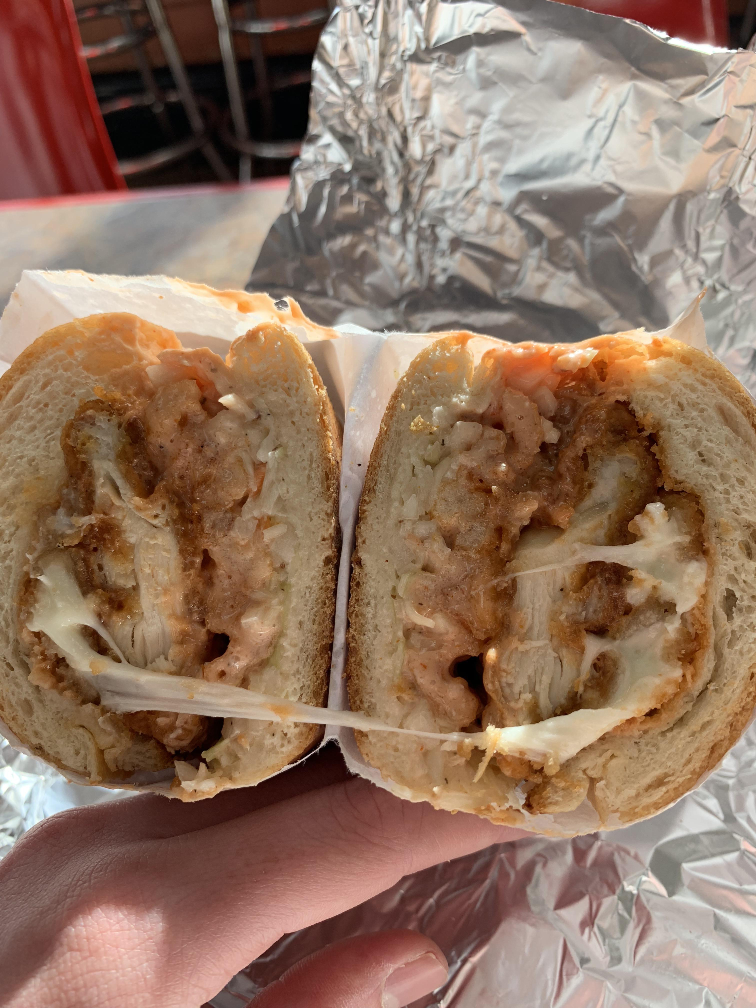 When I saw this sandwich posted on here a month ago I had to get it