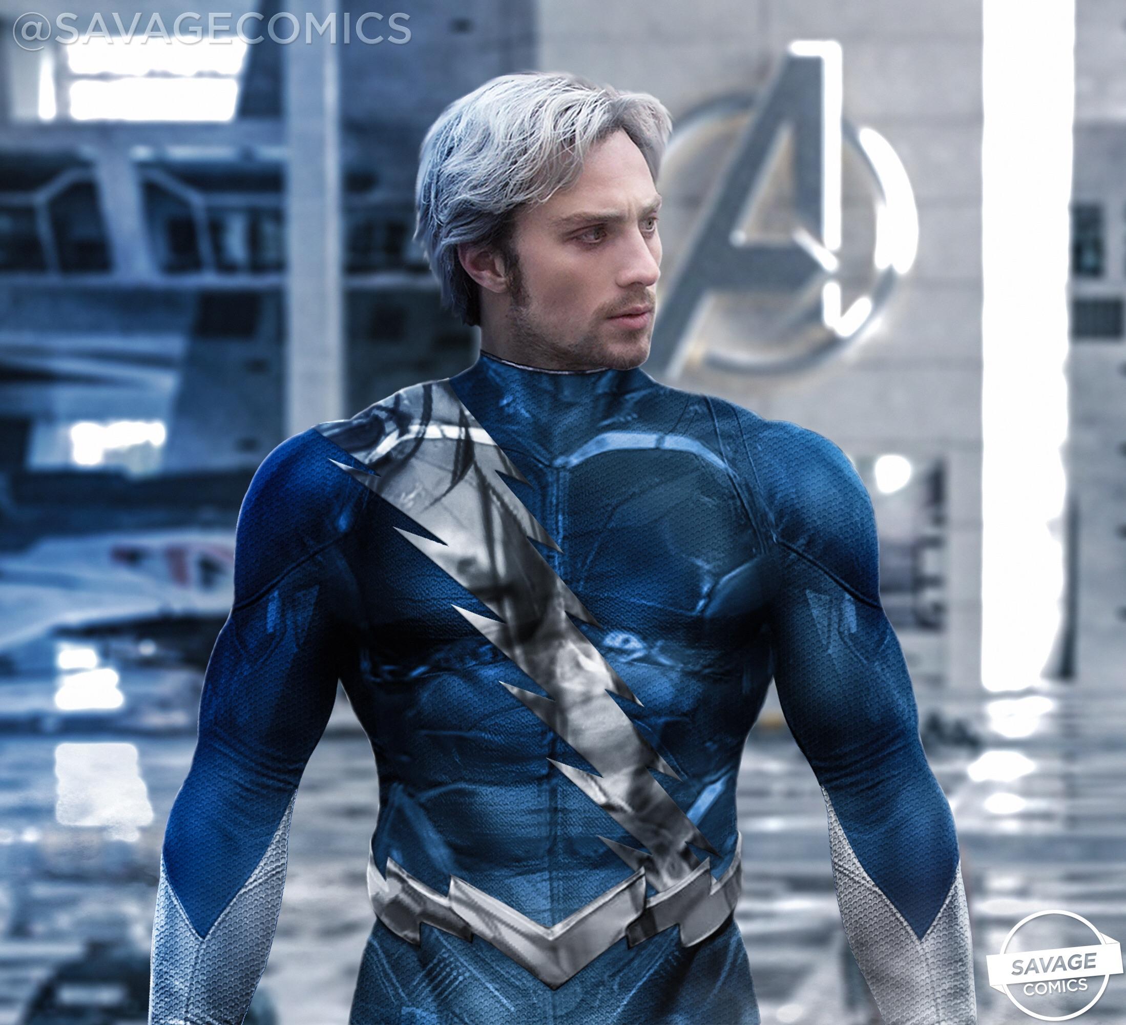 Aaron TaylorJohnson Quicksilver Meme Wierd Bond Between Quicksilver
