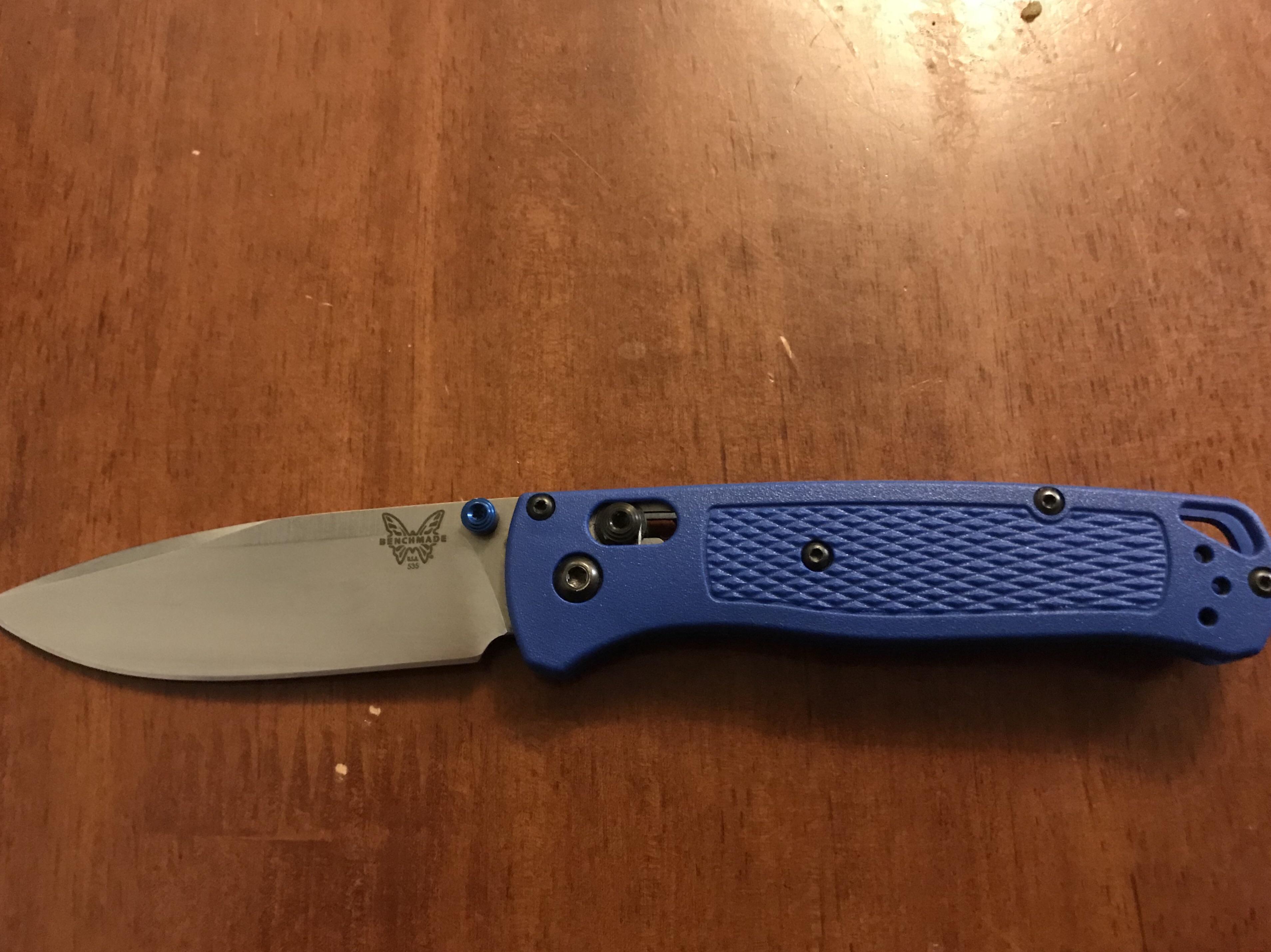 New EDC Knife (First Benchmade knife) r/EDC