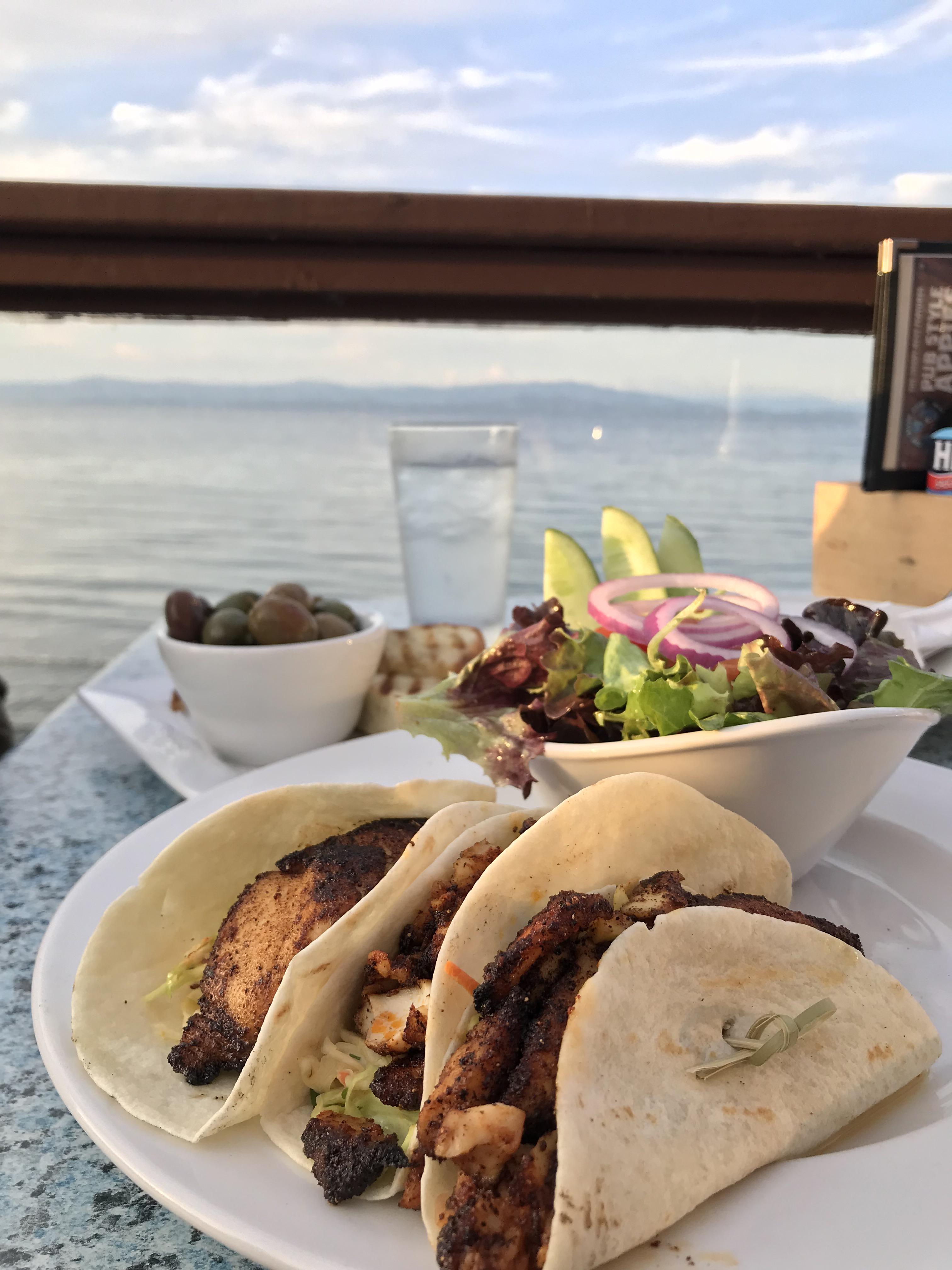 [I ate] Spicy fish tacos (blackened haddock), Qualicum Beach r/food