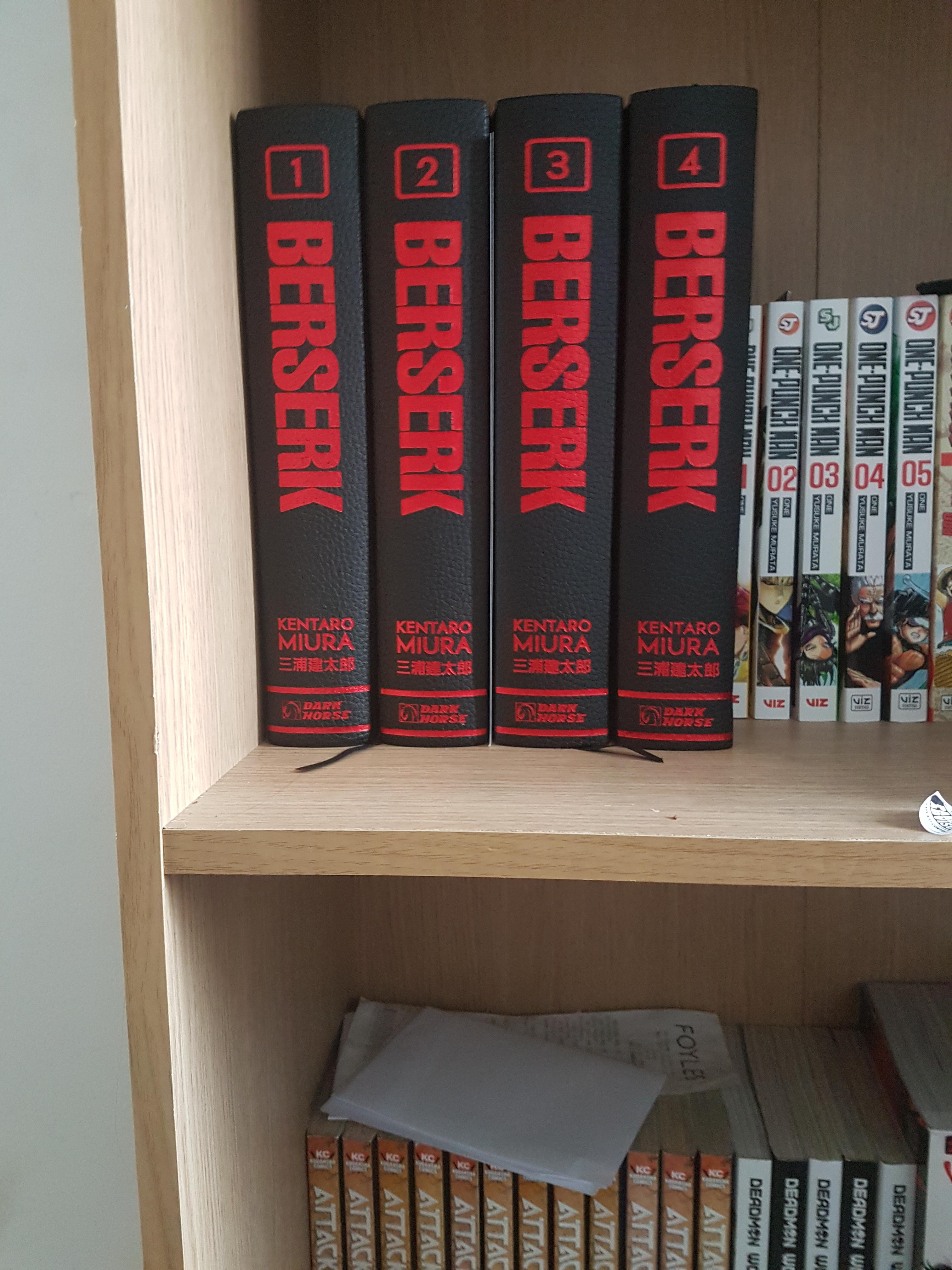The 4th volume of berserk deluxe edition is here!!! r/MangaCollectors