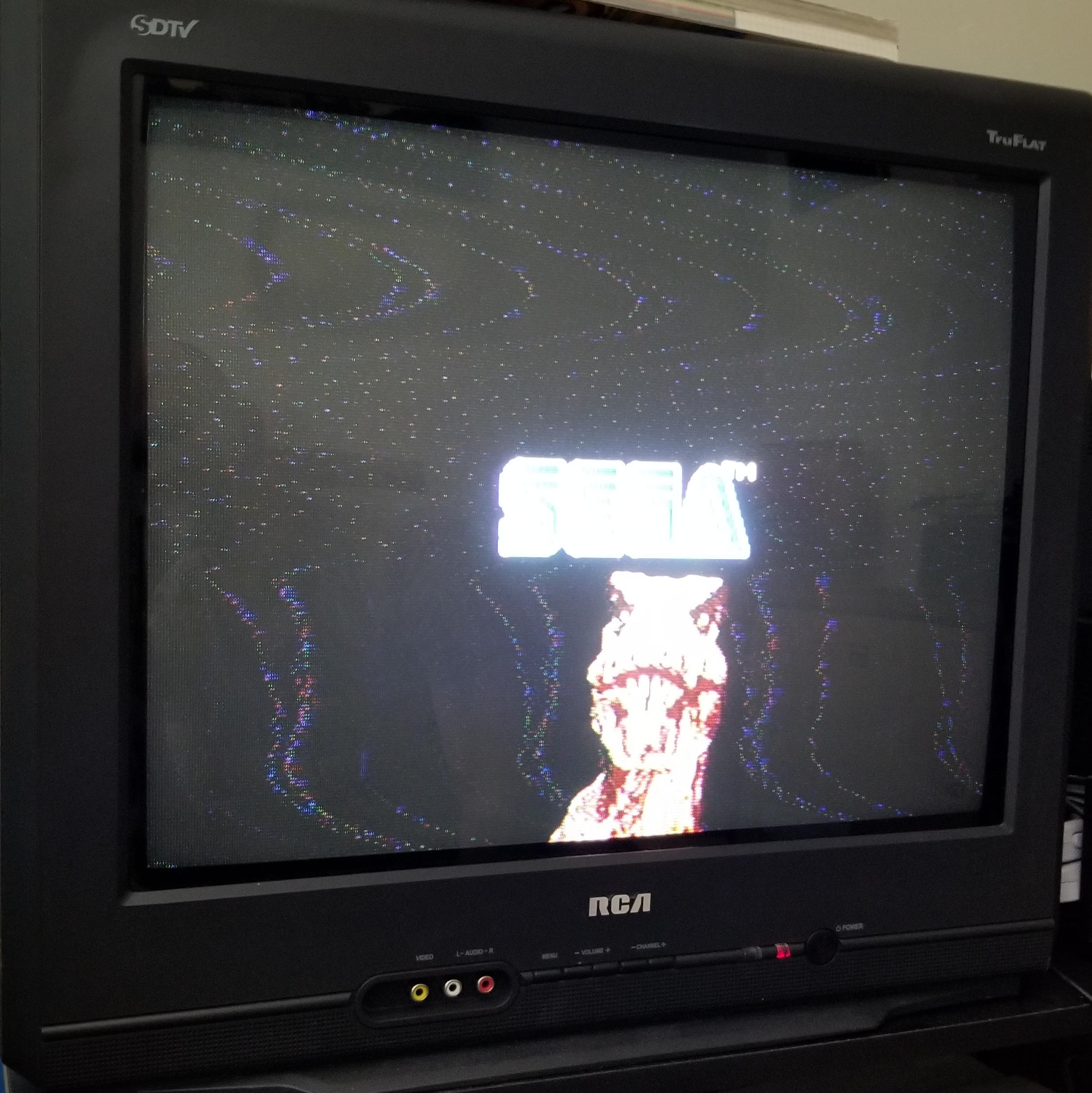 Is this video noise normal for an RF connection? : r/retrogaming