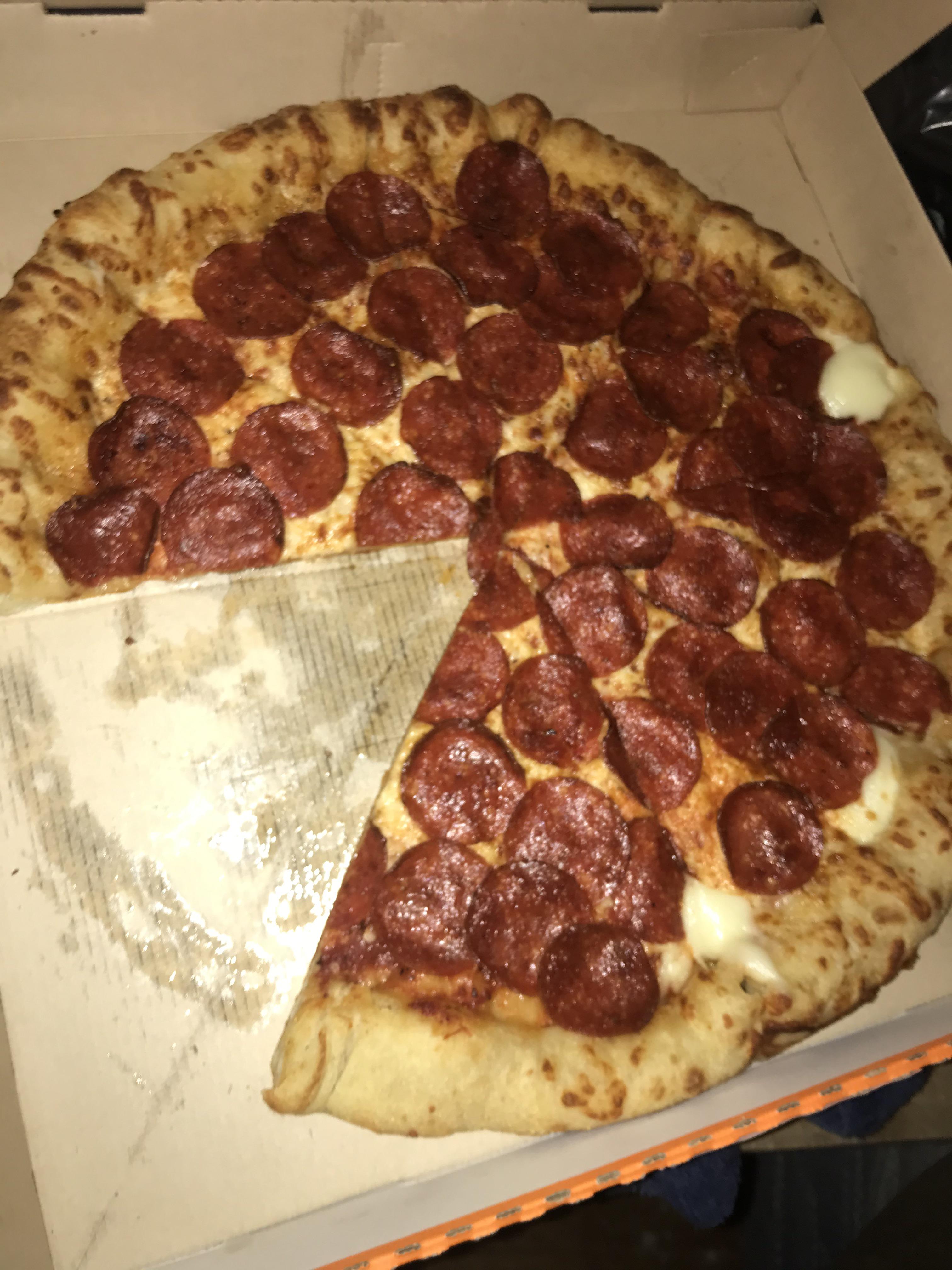 Whoever made this pizza needs a raise. Unbelievably good. I normally