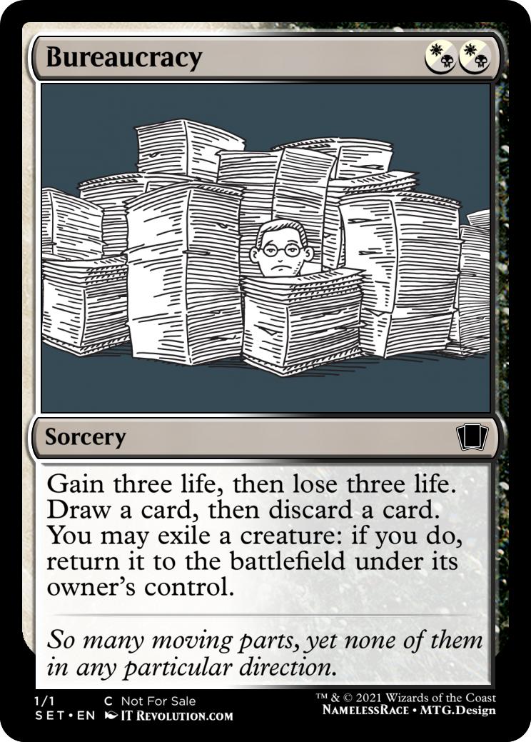 Bureaucracy custommagic