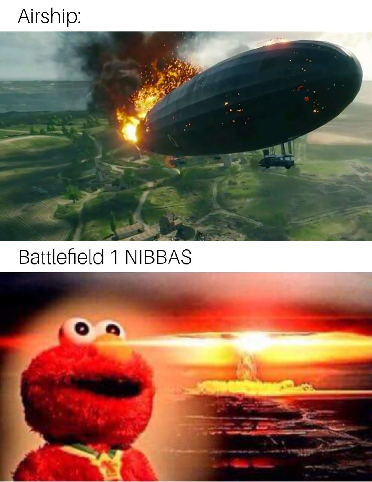 [BF1] Roses are red violets are blue the airship is an xp pool Battlefield