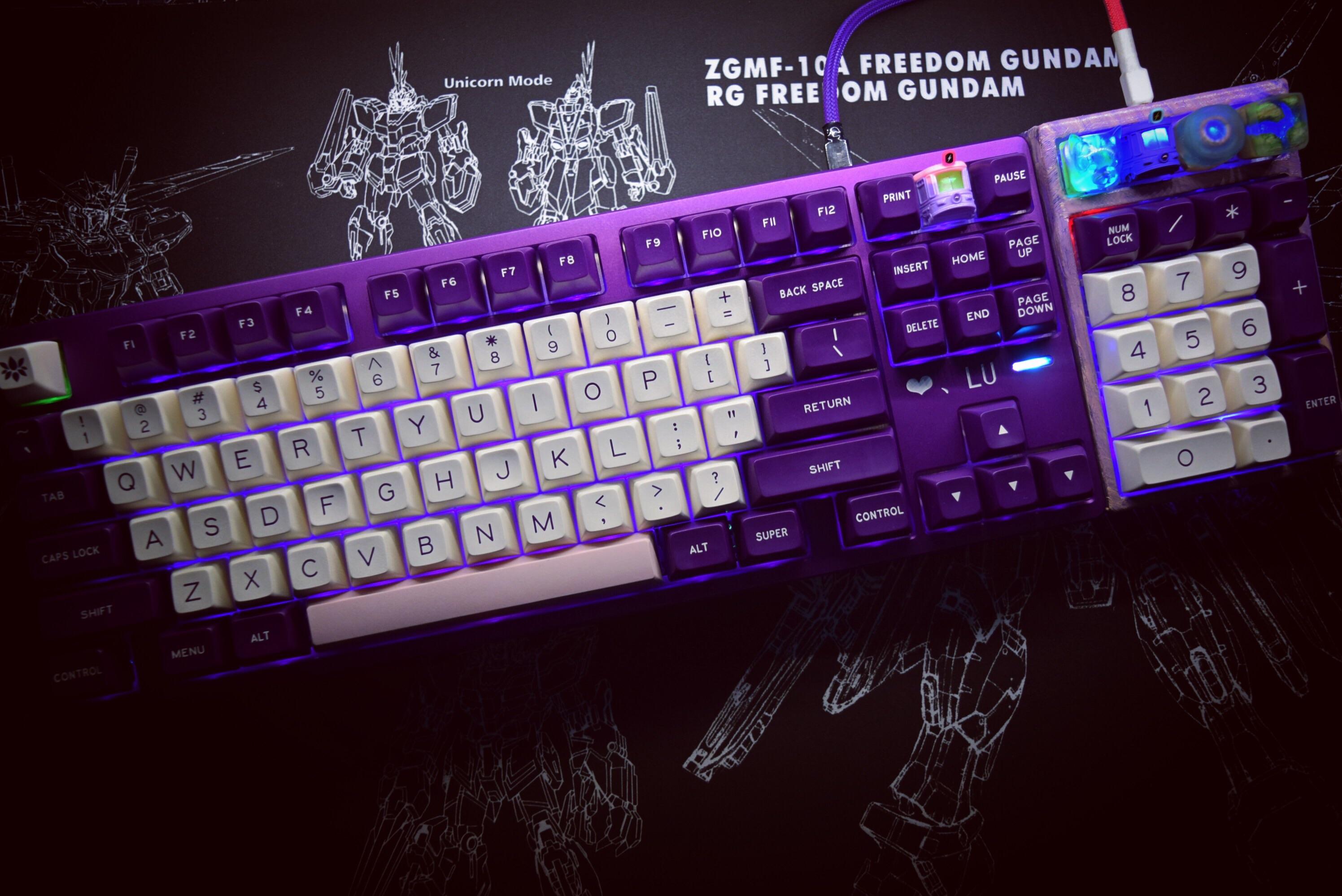 purple board r/MechanicalKeyboards