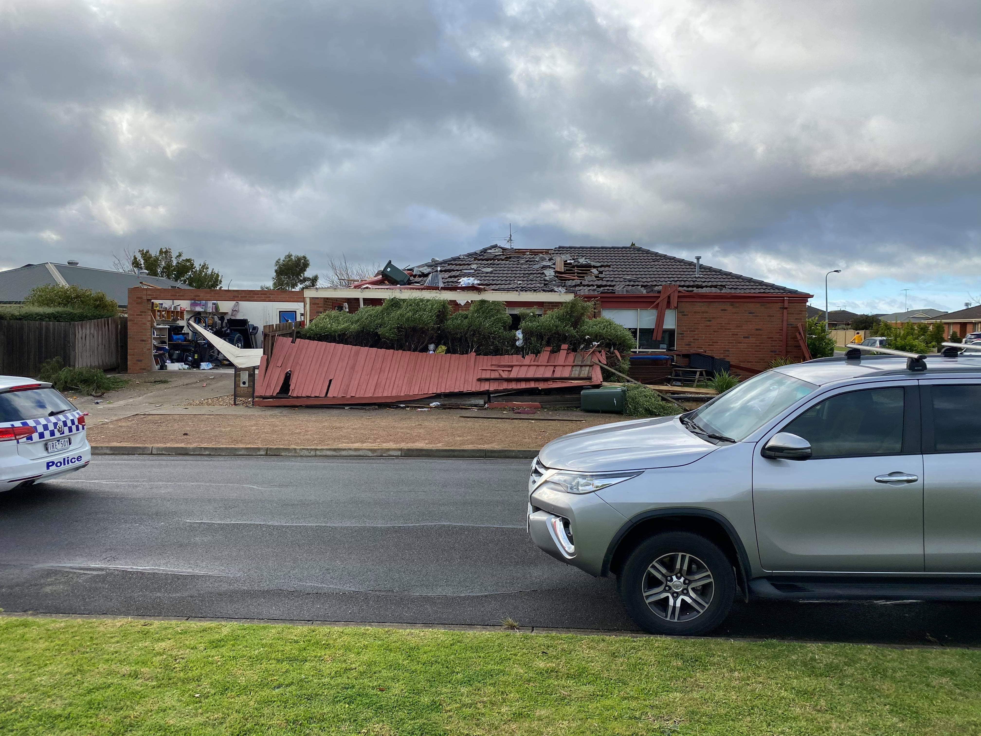 Some storm damage in Geelong r/melbourne