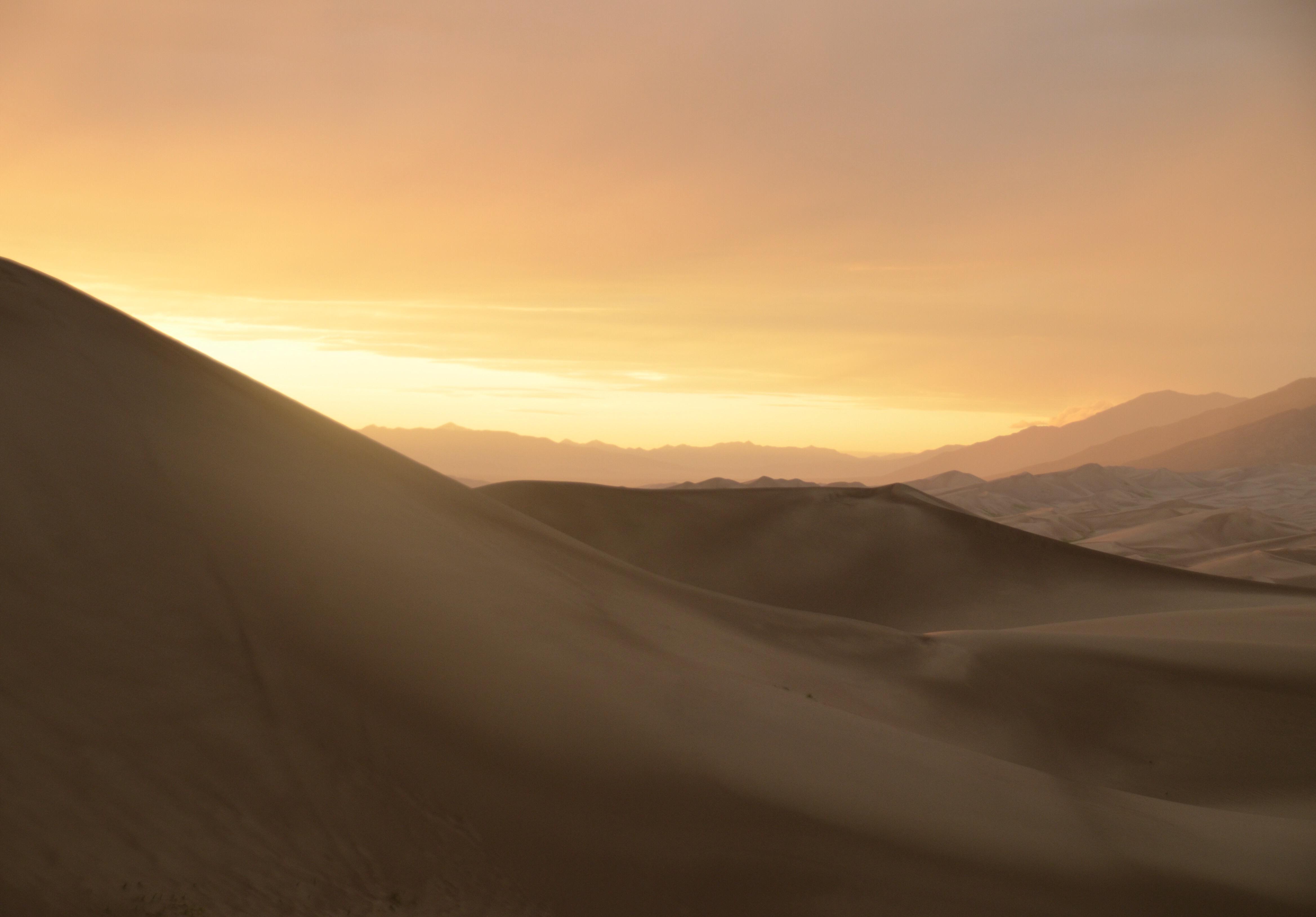 View from top of Star Dune at Great Sand Dunes National Park [OC] 4928