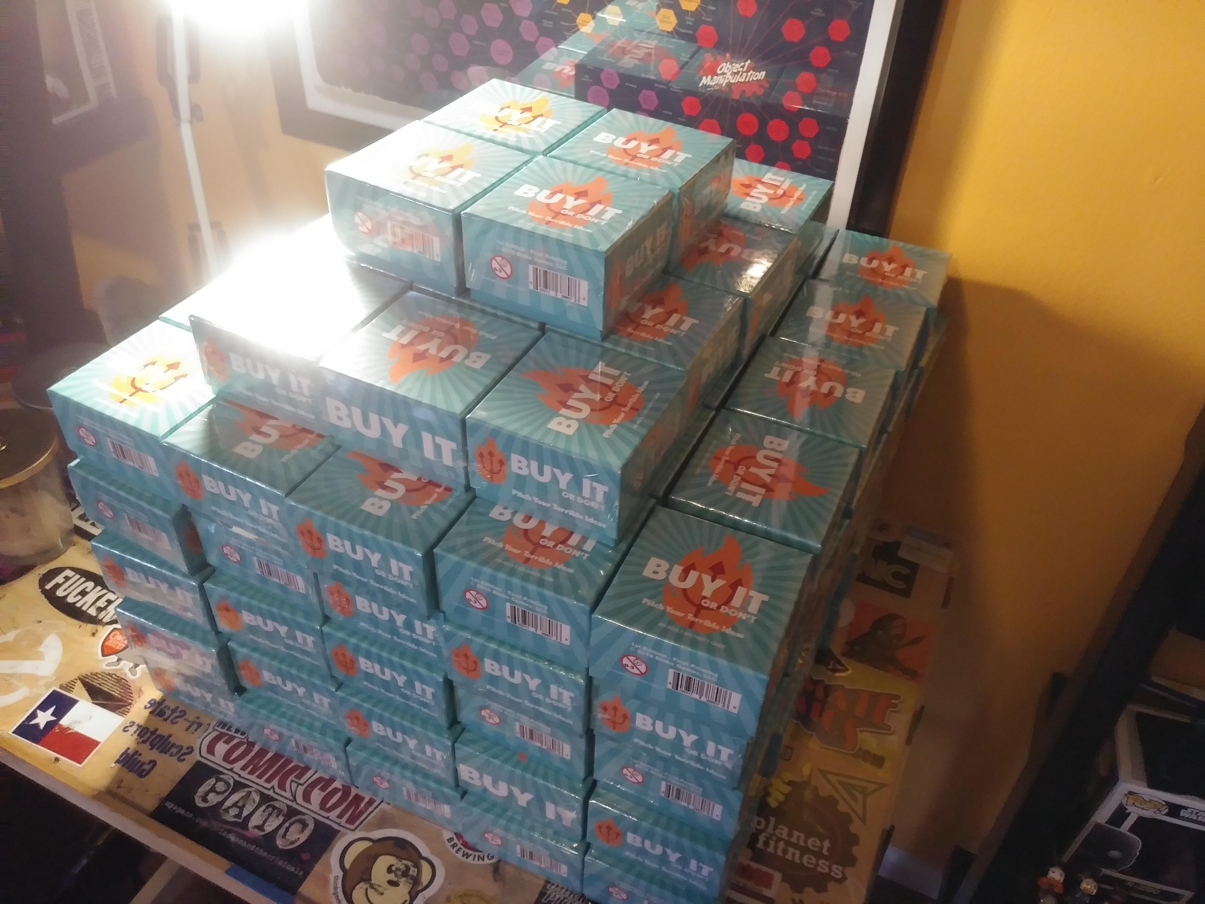 2nd SelfPublished Game JUST CAME IN "Buy It or Don't" tabletopgamedesign