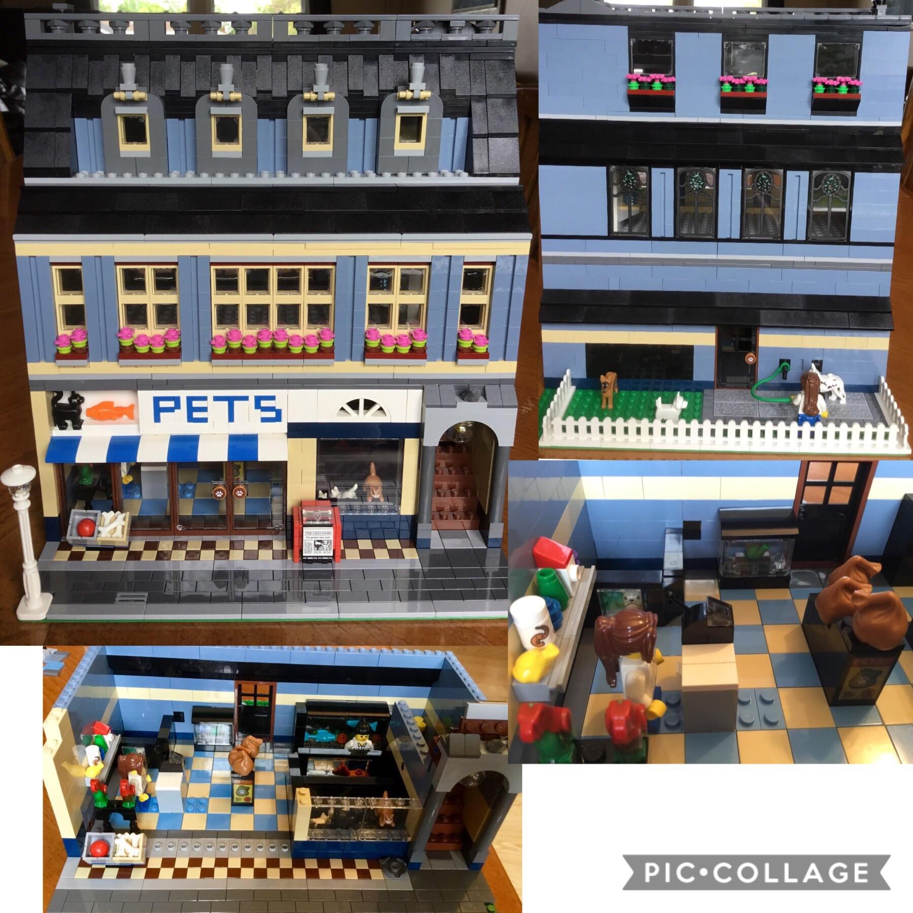 Expanded Pet Shop 10218 r/lego