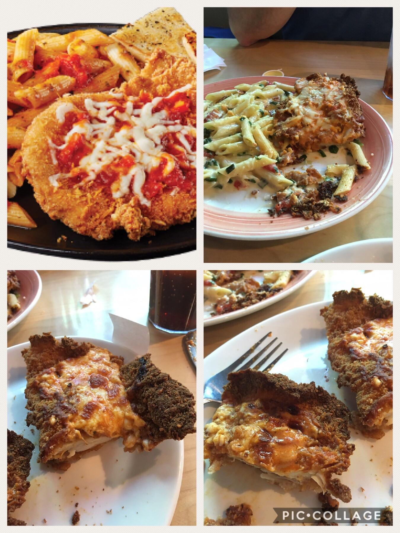 Swiss Chalet Chicken Parm didn't quite measure up....twice r/ExpectationVsReality