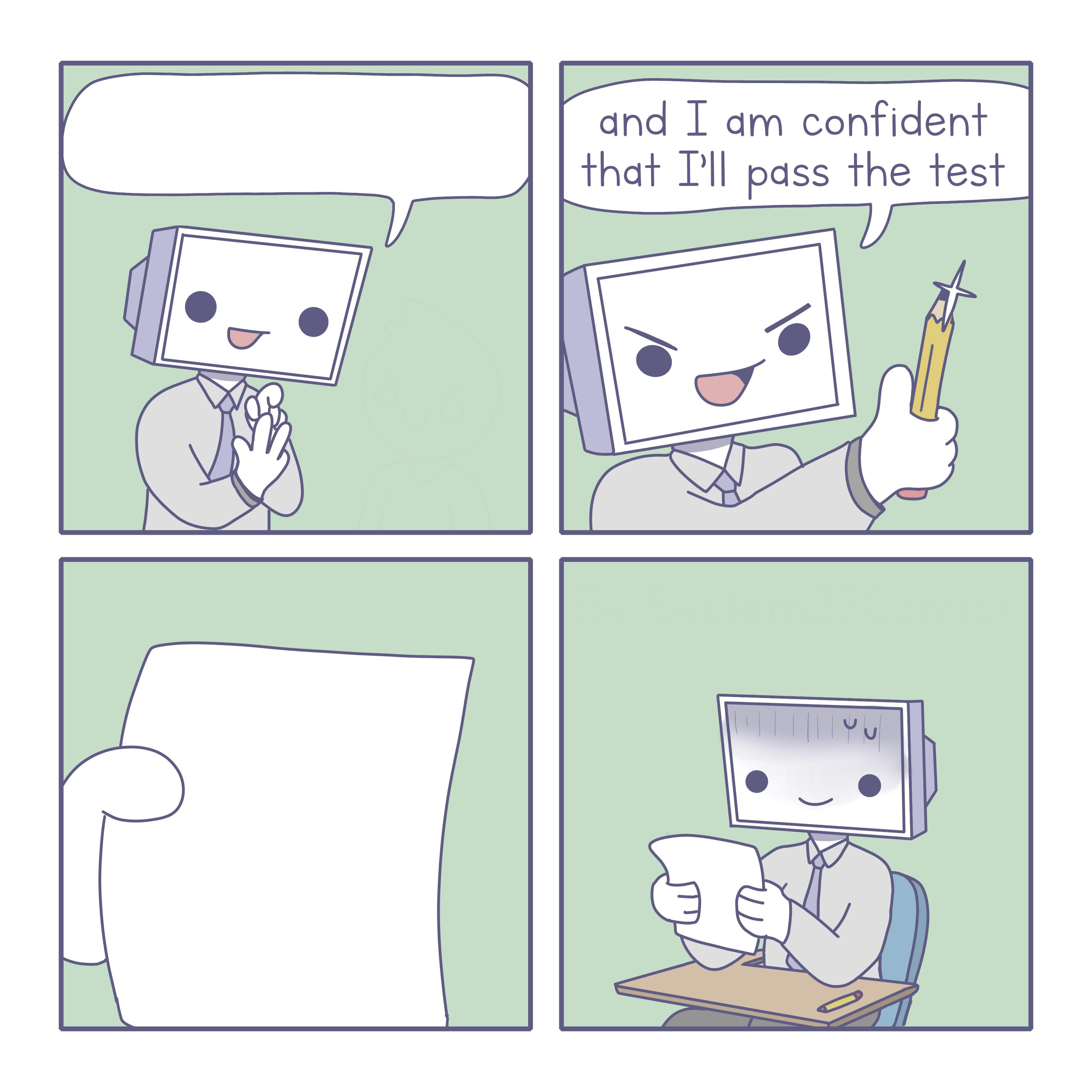 Computer Test [Meme Template]