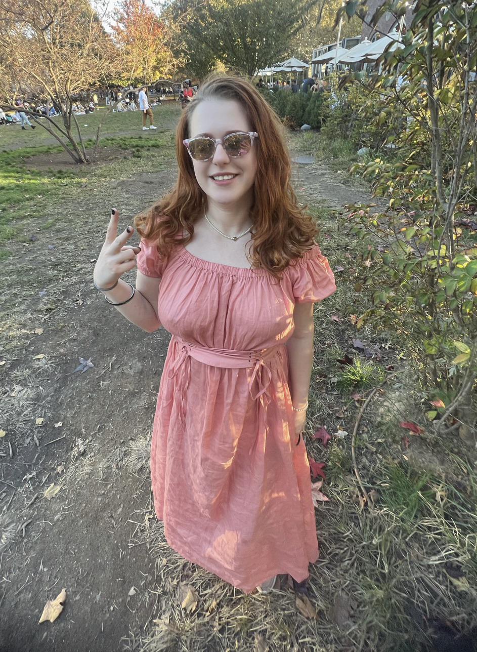 Can you tell I’m not wearing a bra under this dress? r/hippie_chicks