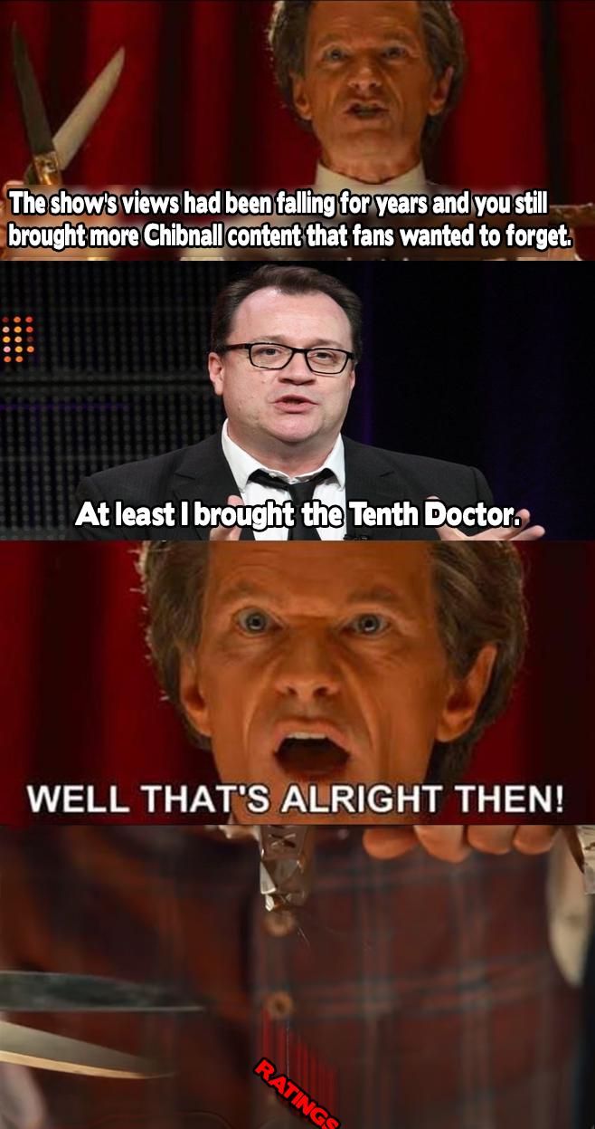 WELL THAT'S ALRIGHT THEN! r/DoctorWhumour