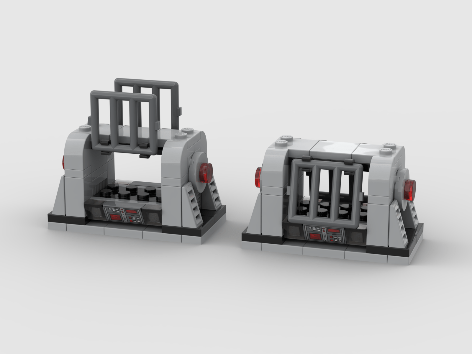I made the Kyber Brick trap (or whatever you call it) in Stud.io link