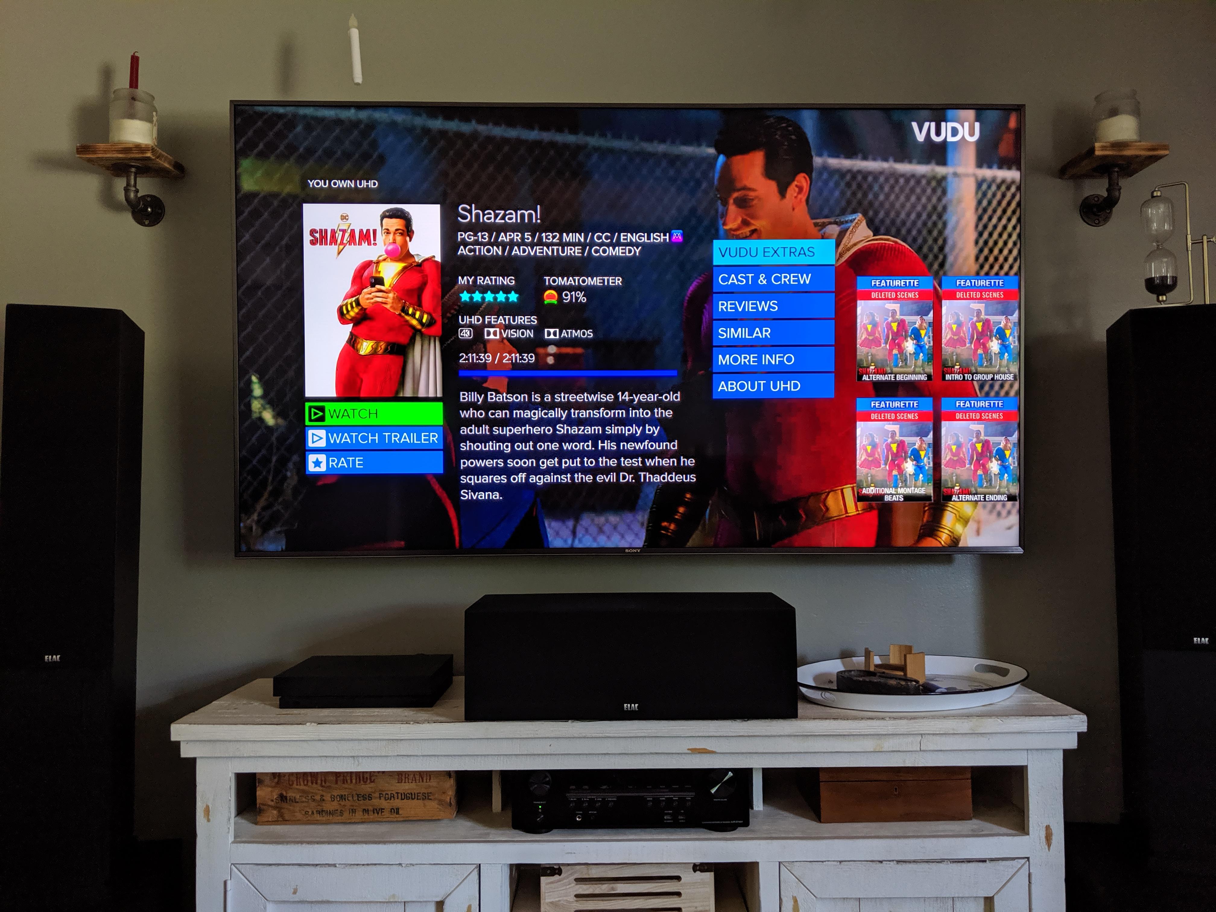 Dolby Vision works on Xbox One with Vudu. r/hometheater