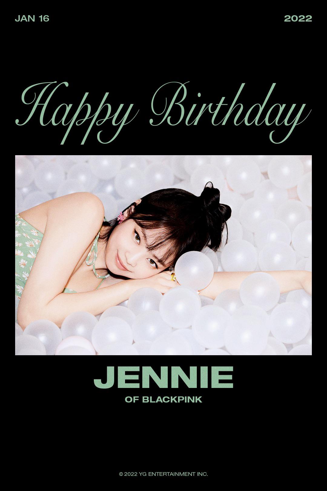 220116 Happy Birthday Jennie! BlackPink