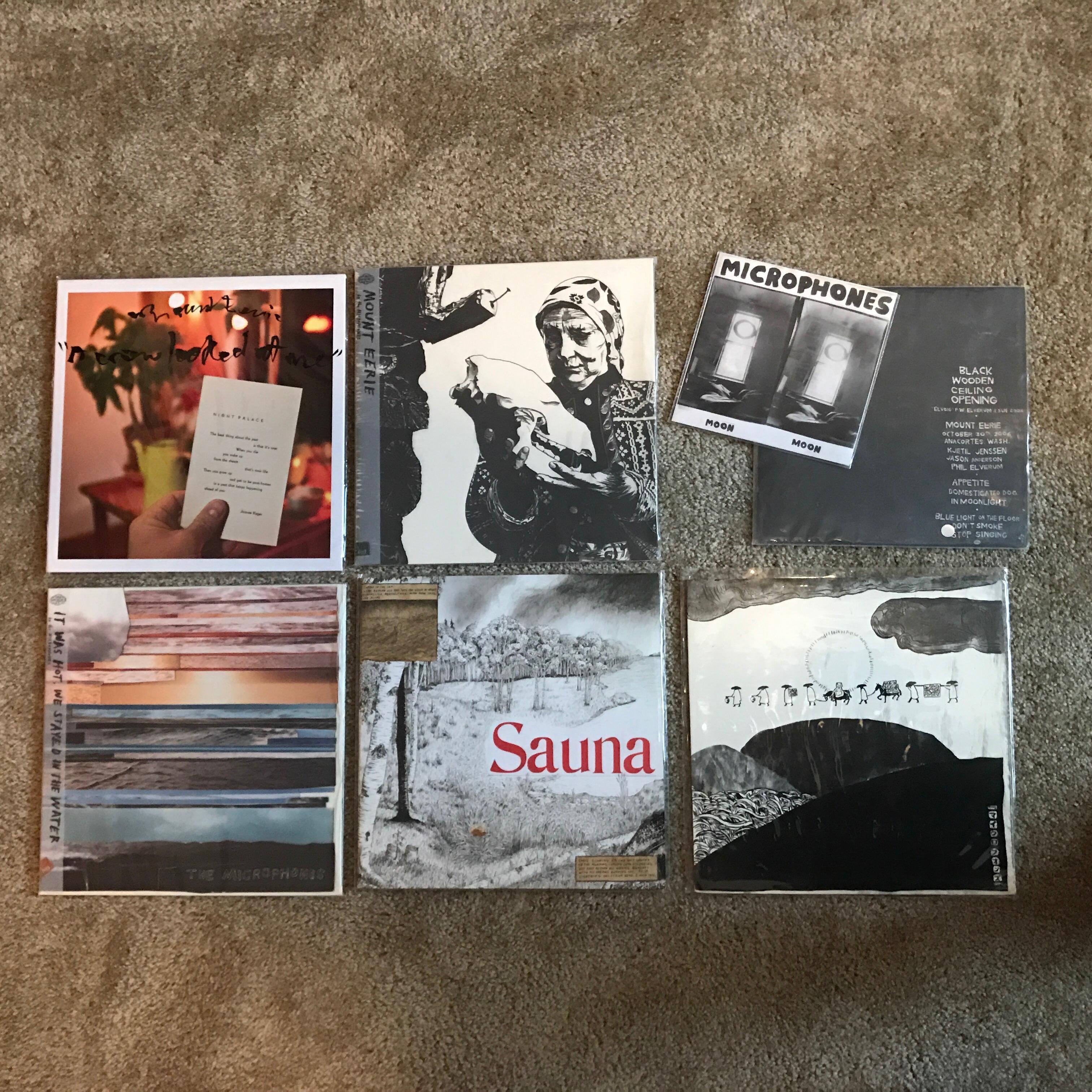 I didn't realize the extent of my Phil Elverum collection until