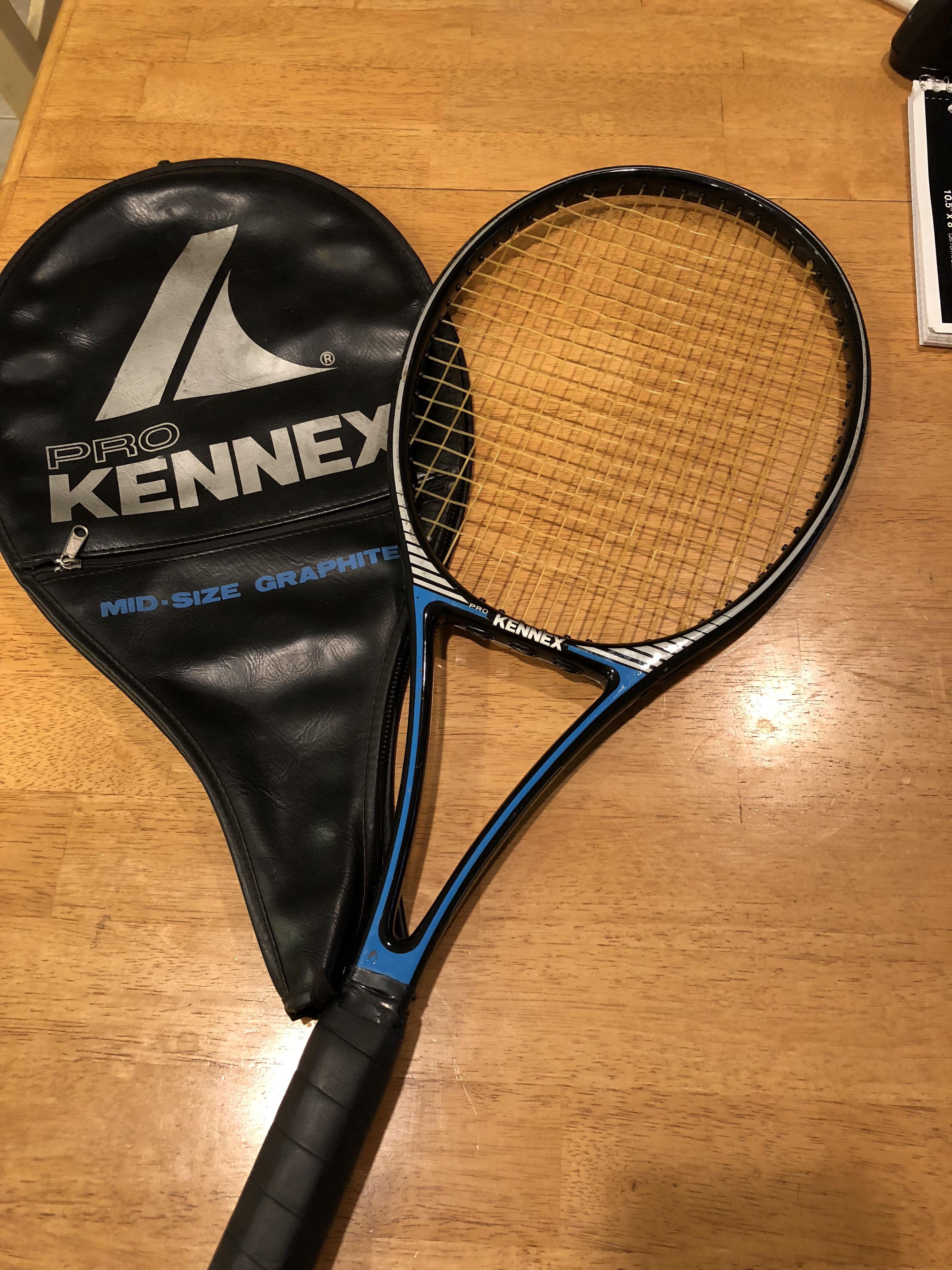 BIFL My uncle bought me this Pro Kennex Silver Ace in 1982 when I was