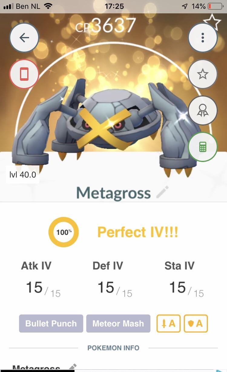 Luckiest pokemon ever? Shiny lucky 100 with special move r/PokemonGOIVs