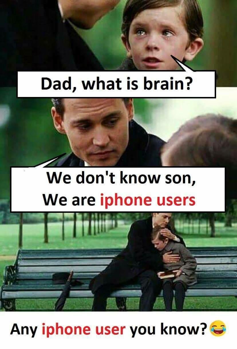 IPhone users are stupid gatekeeping