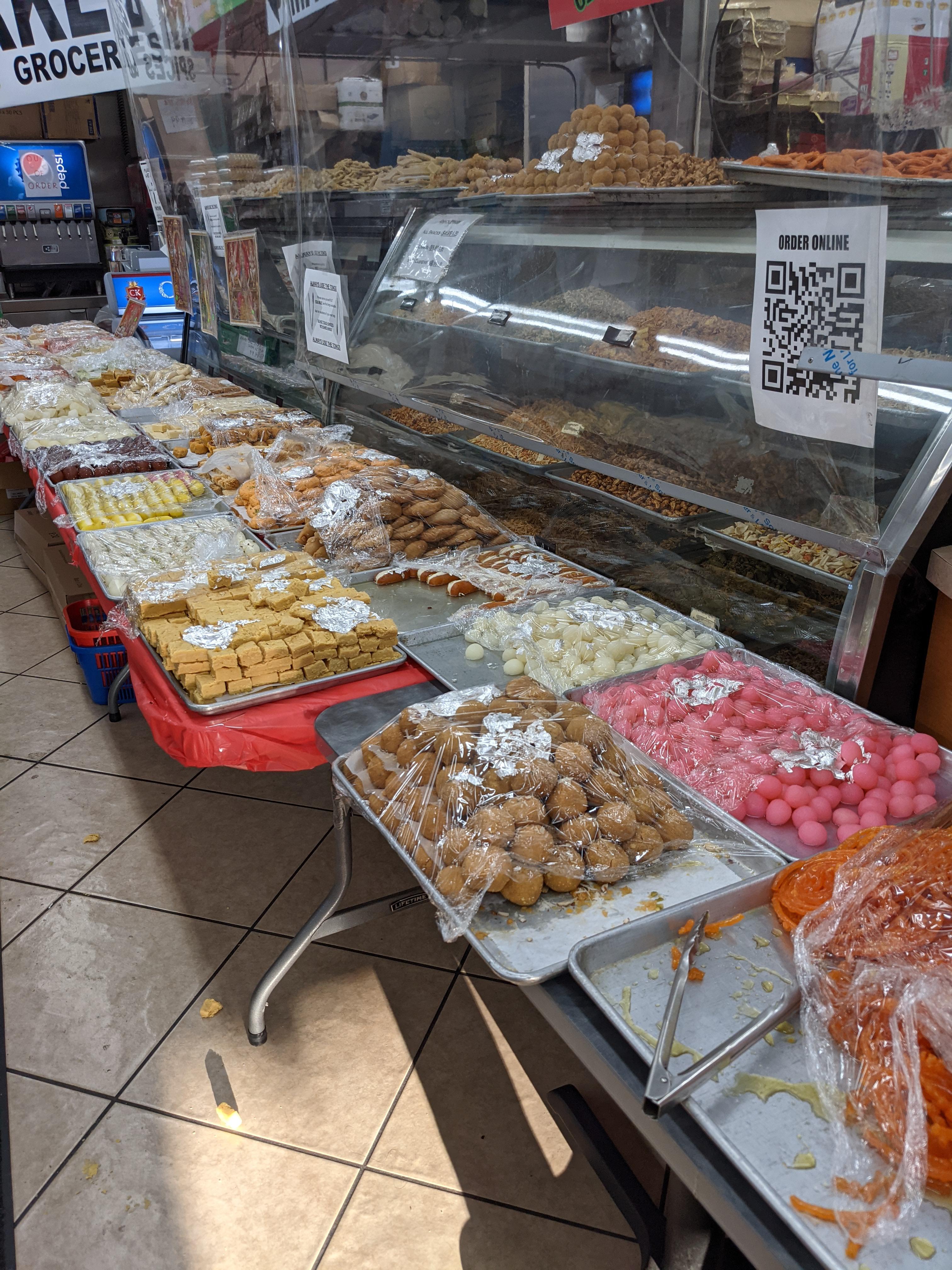 Diwali special sweets at India sweets and spices, Los Feliz r