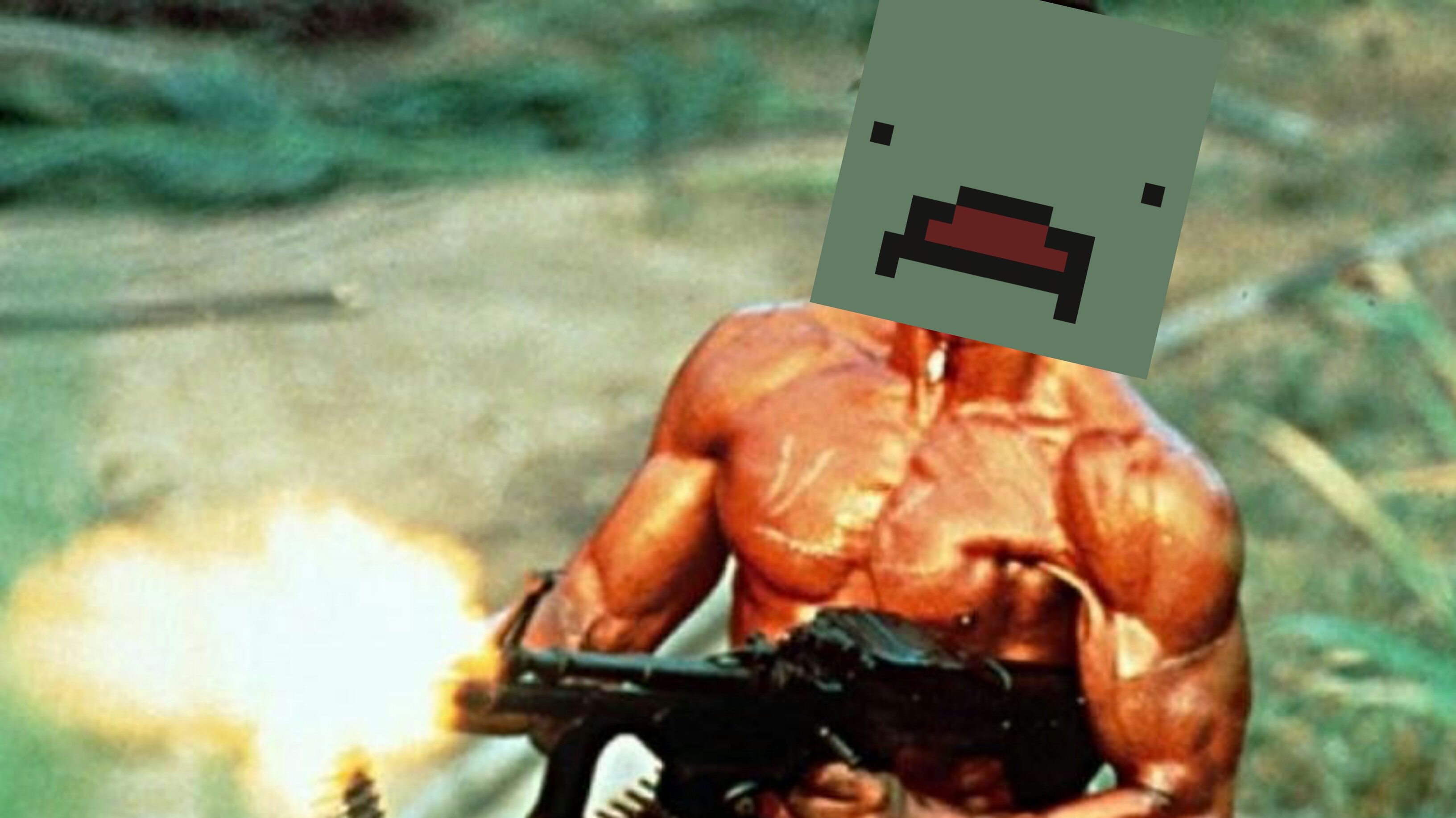 25 Rambo Like Machine Gun Meme