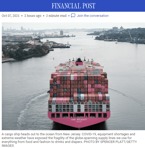 It's 'Containergeddon' Supply crisis drives Walmart and retail rivals