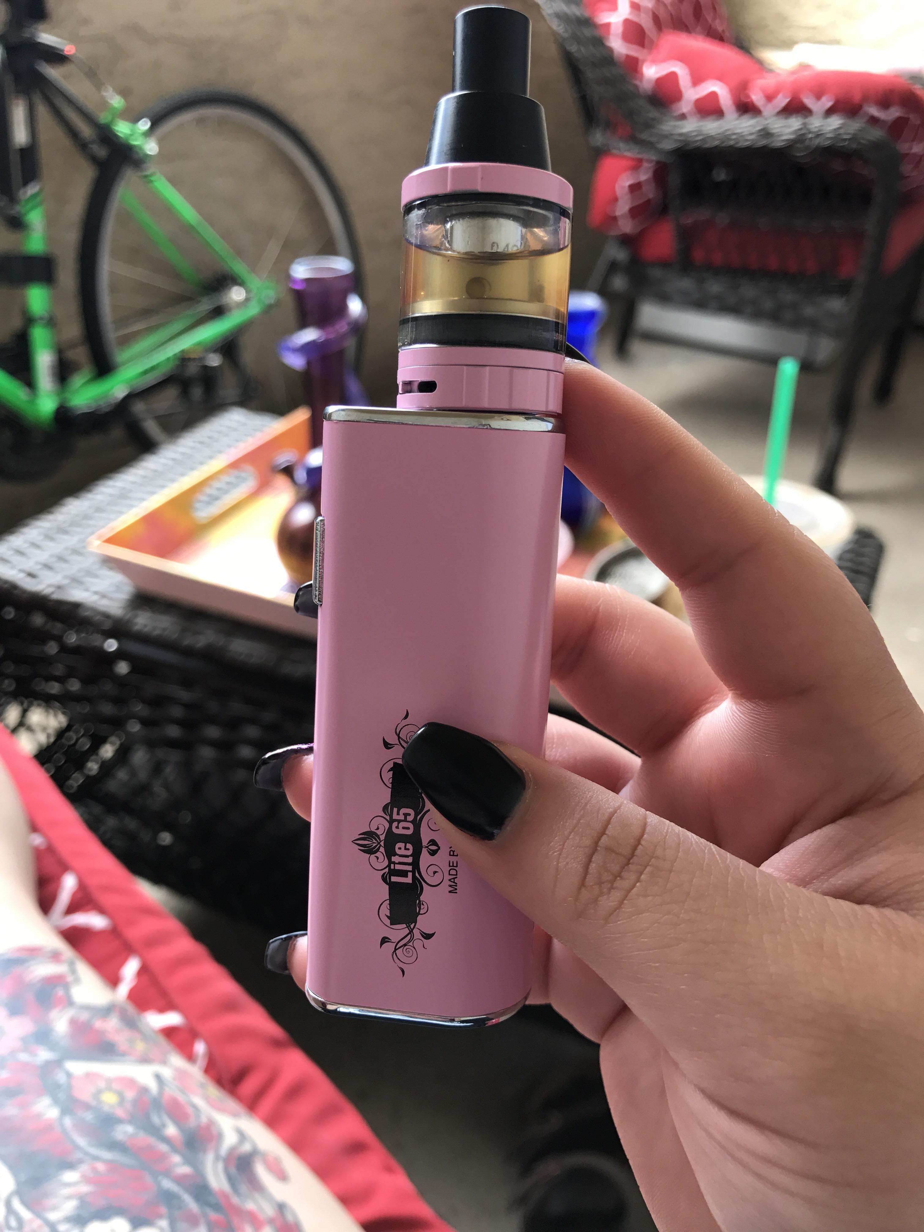 Bought my first vape so i can still smoke while i take a tbreak to find