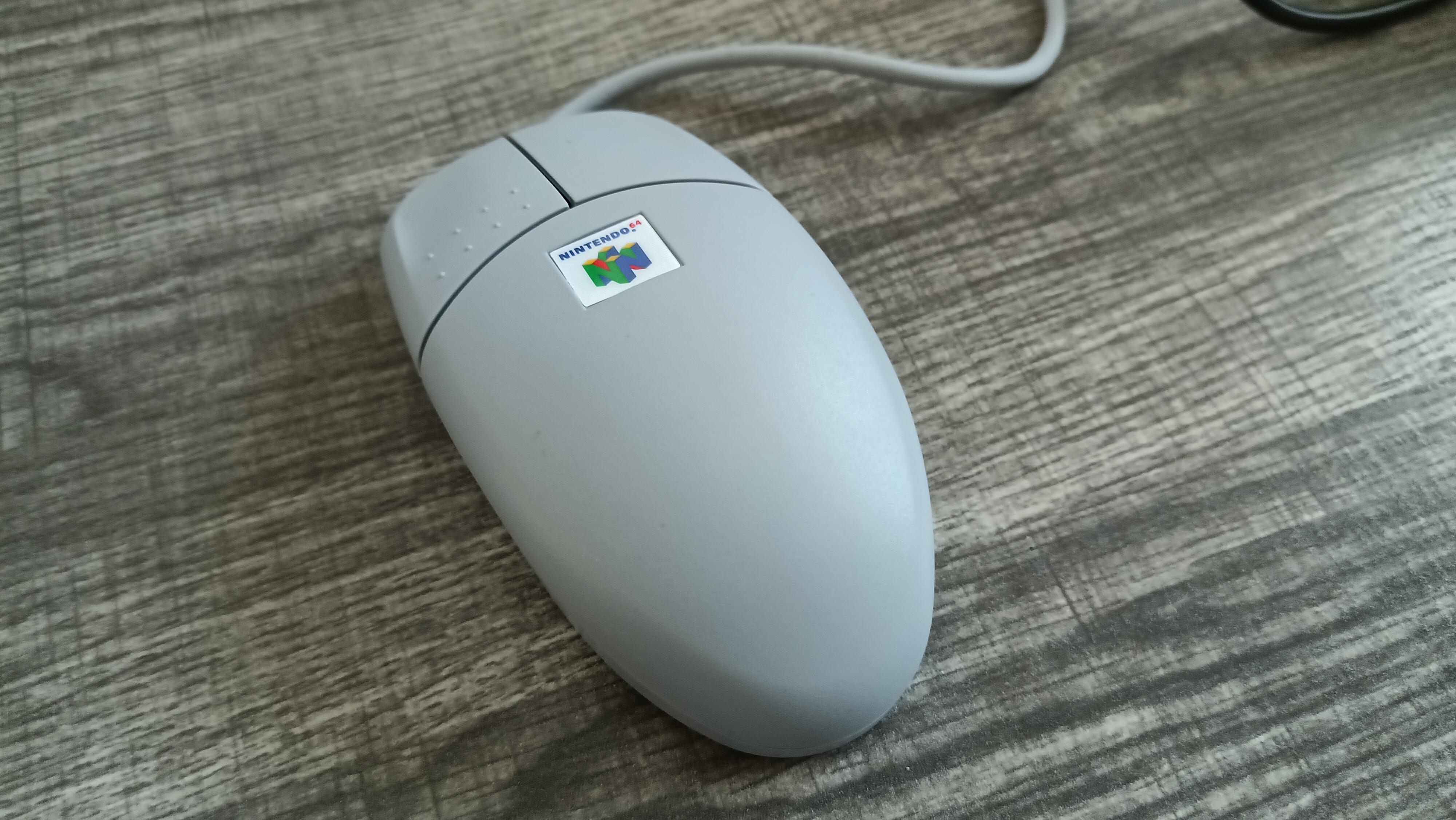 I got my hands on the N64 mouse that was only released in Japan