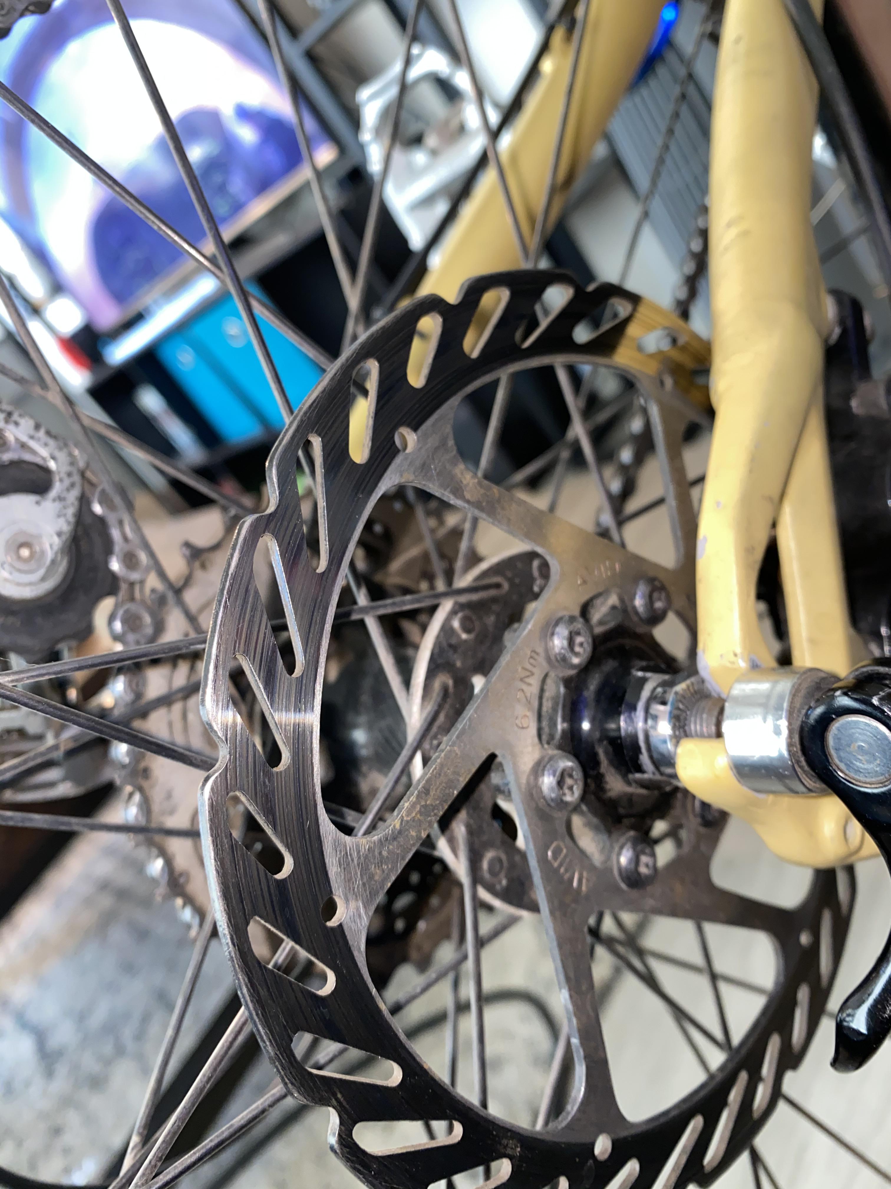 Does this rotor need to be replaced? I’m not getting the greatest braking performance even after