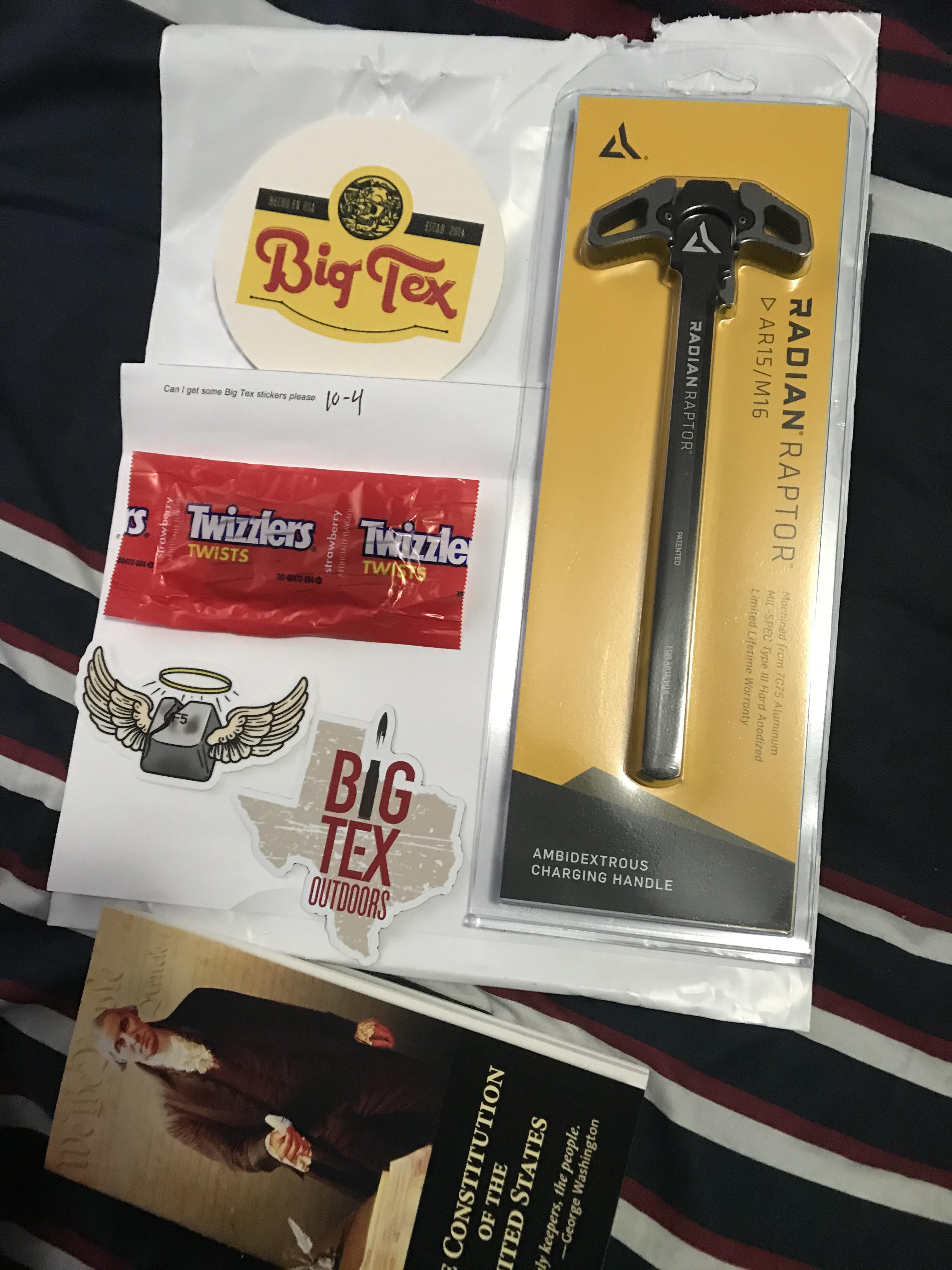 Big Tex Outdoors coming in with the goods ar15