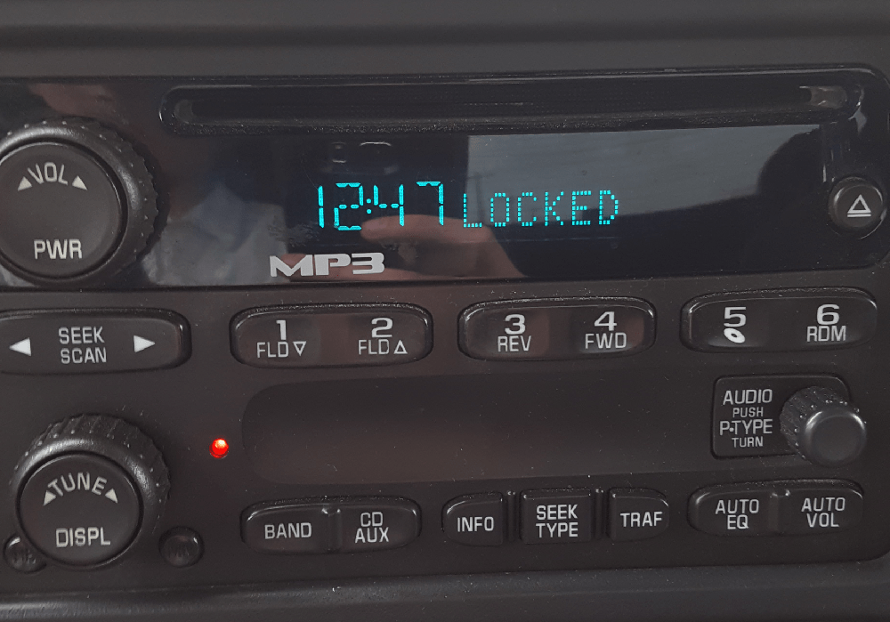 Sony car radio wont turn on