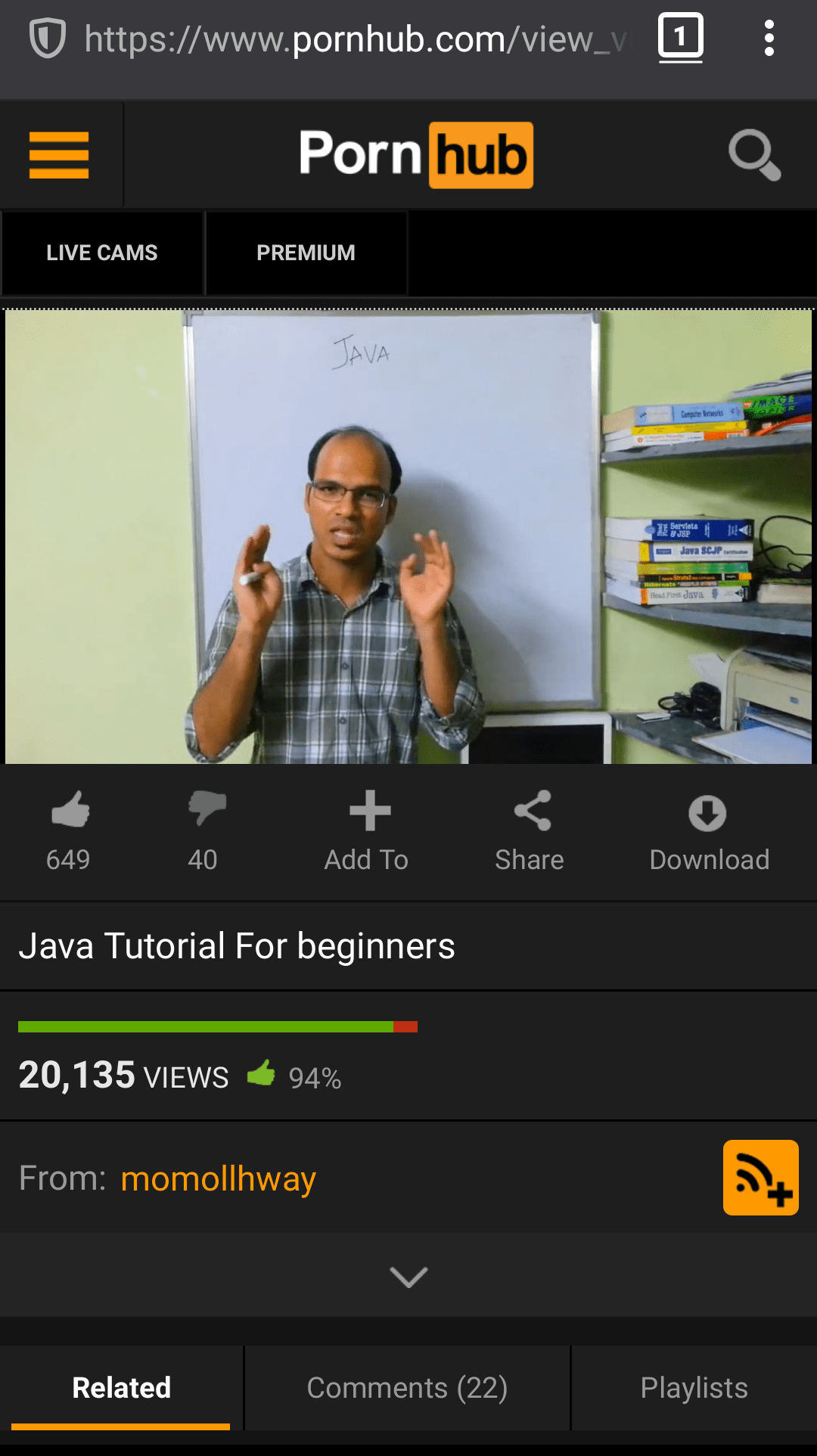Best Java tutorial on the ProgrammerHumor