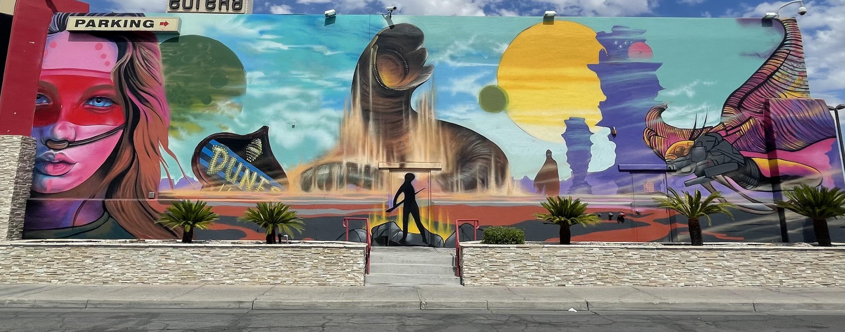 Amazing Mural in Las Vegas! r/dune