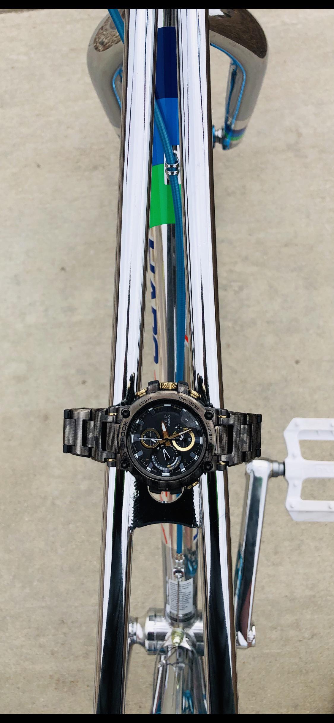 Out for a solo ride w MTG r/gshock